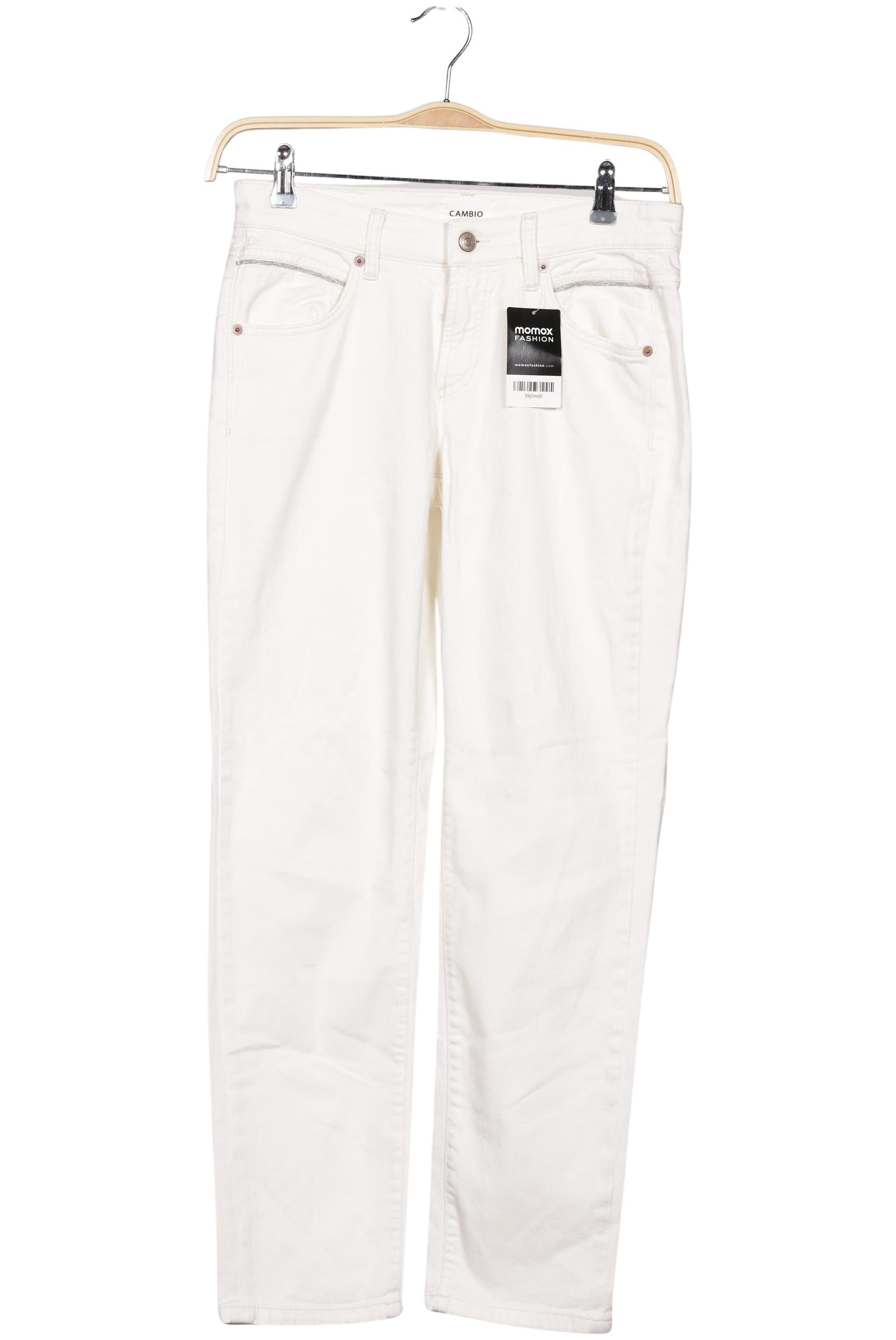 

Cambio Damen Jeans, weiß, Gr. 30