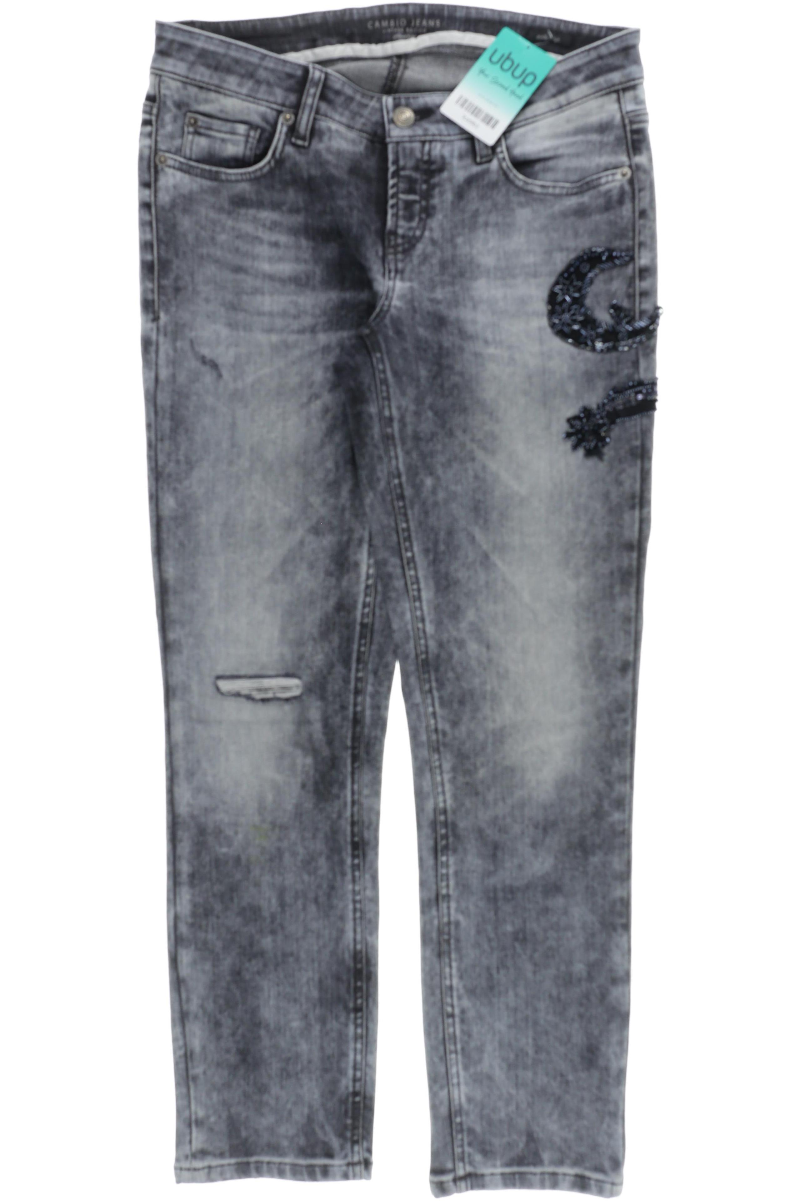 

Cambio Damen Jeans, grau, Gr. 36