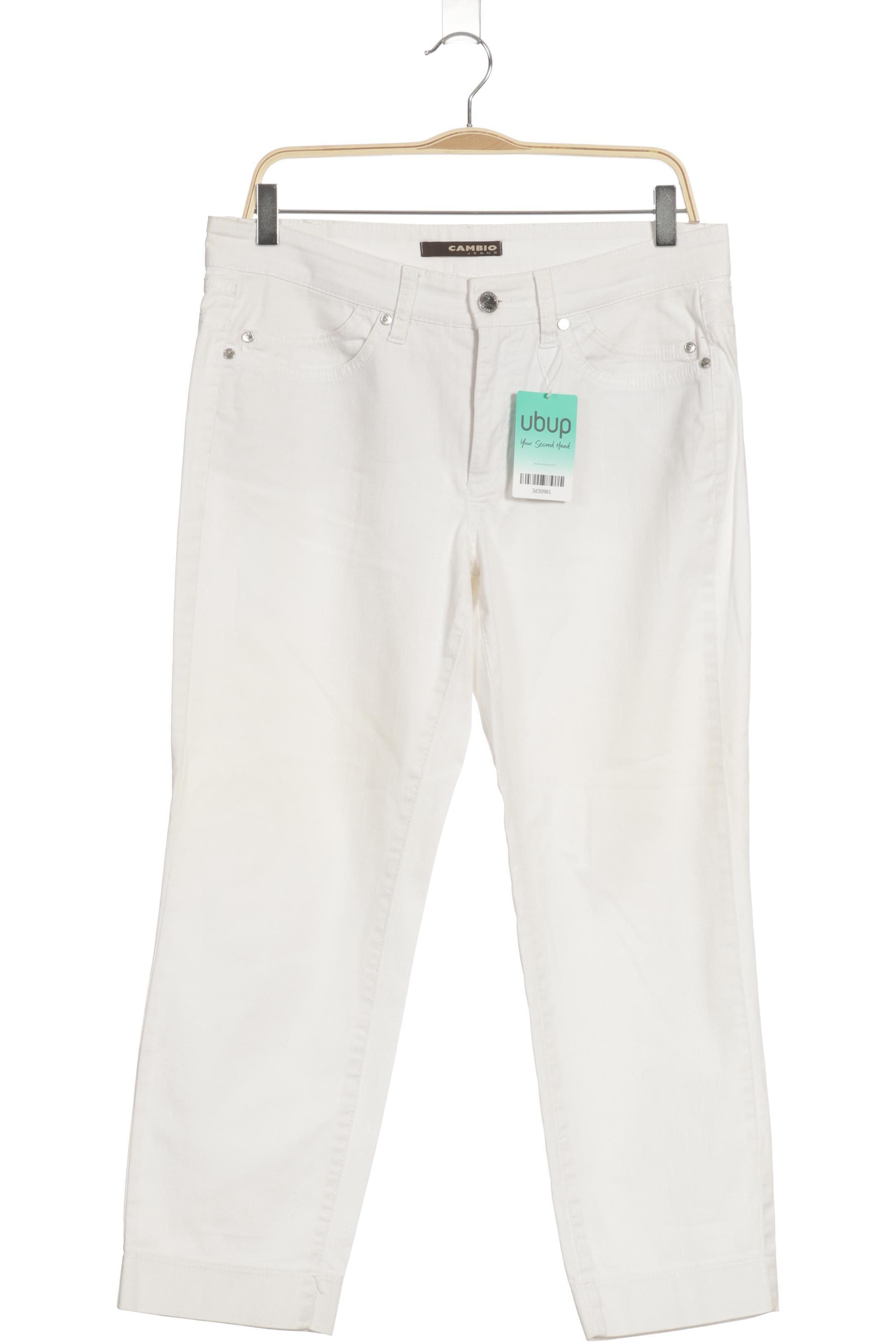 

Cambio Damen Jeans, weiß, Gr. 42