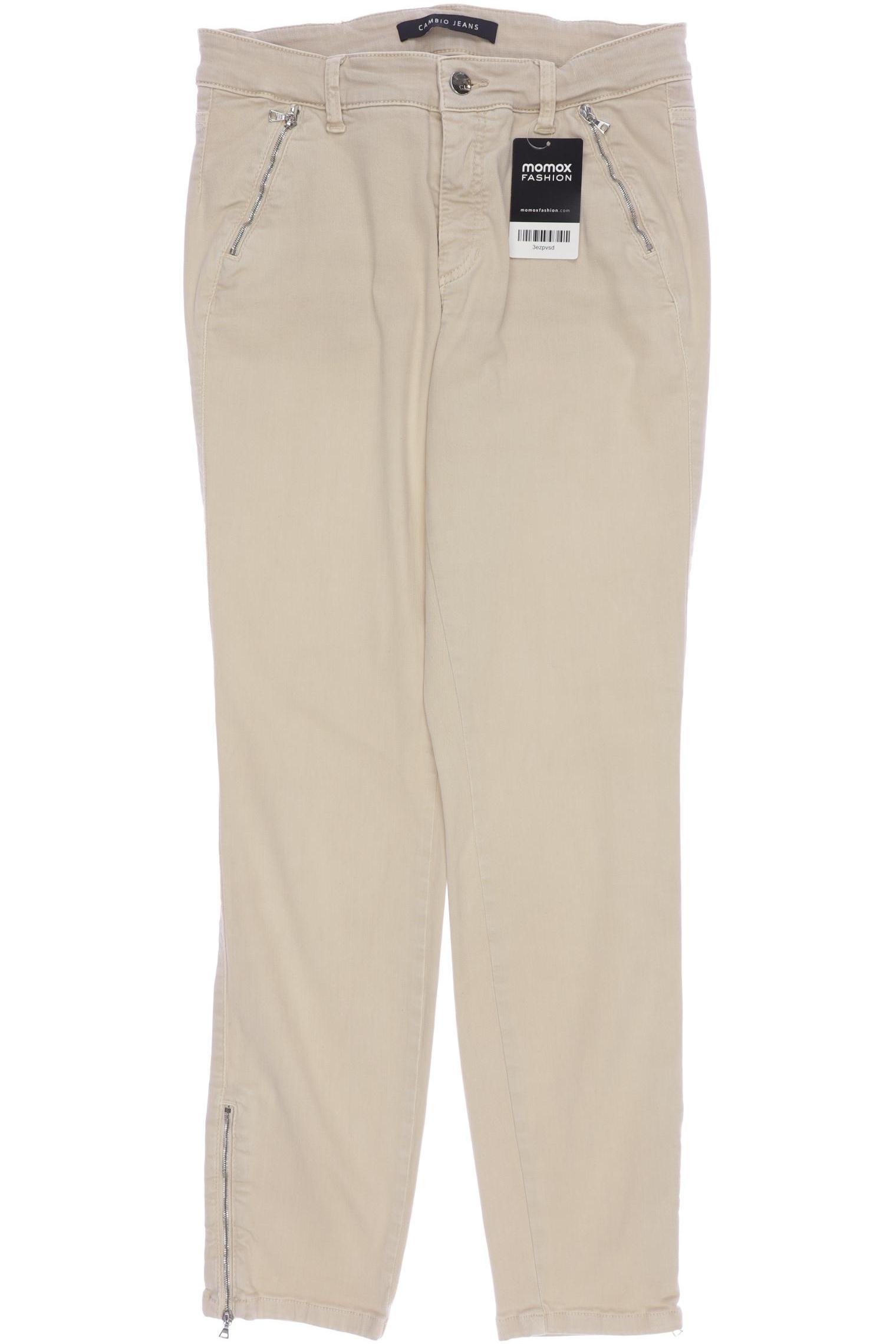 

Cambio Damen Jeans, cremeweiß, Gr. 28
