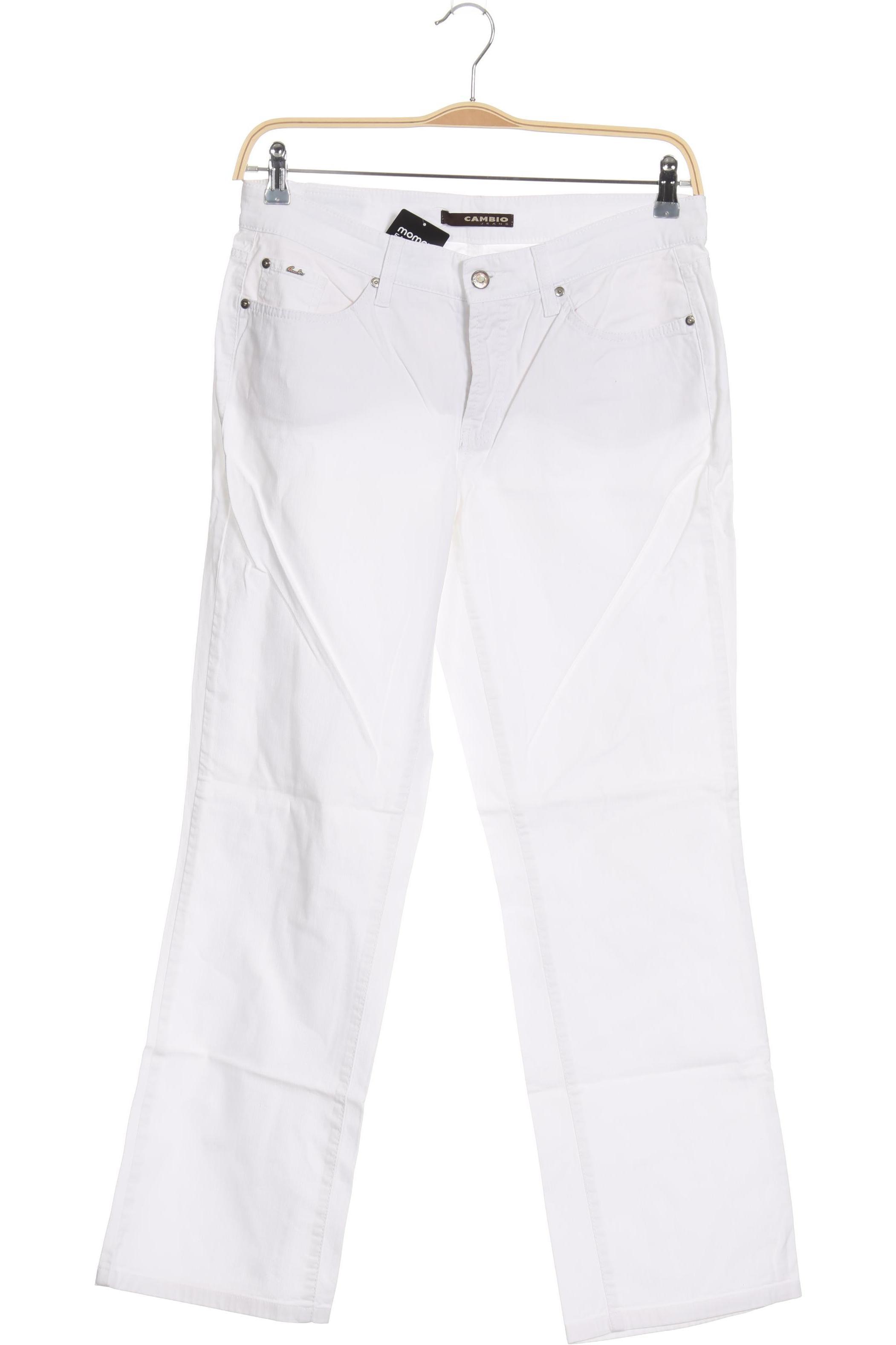 

Cambio Damen Jeans, weiß, Gr. 42