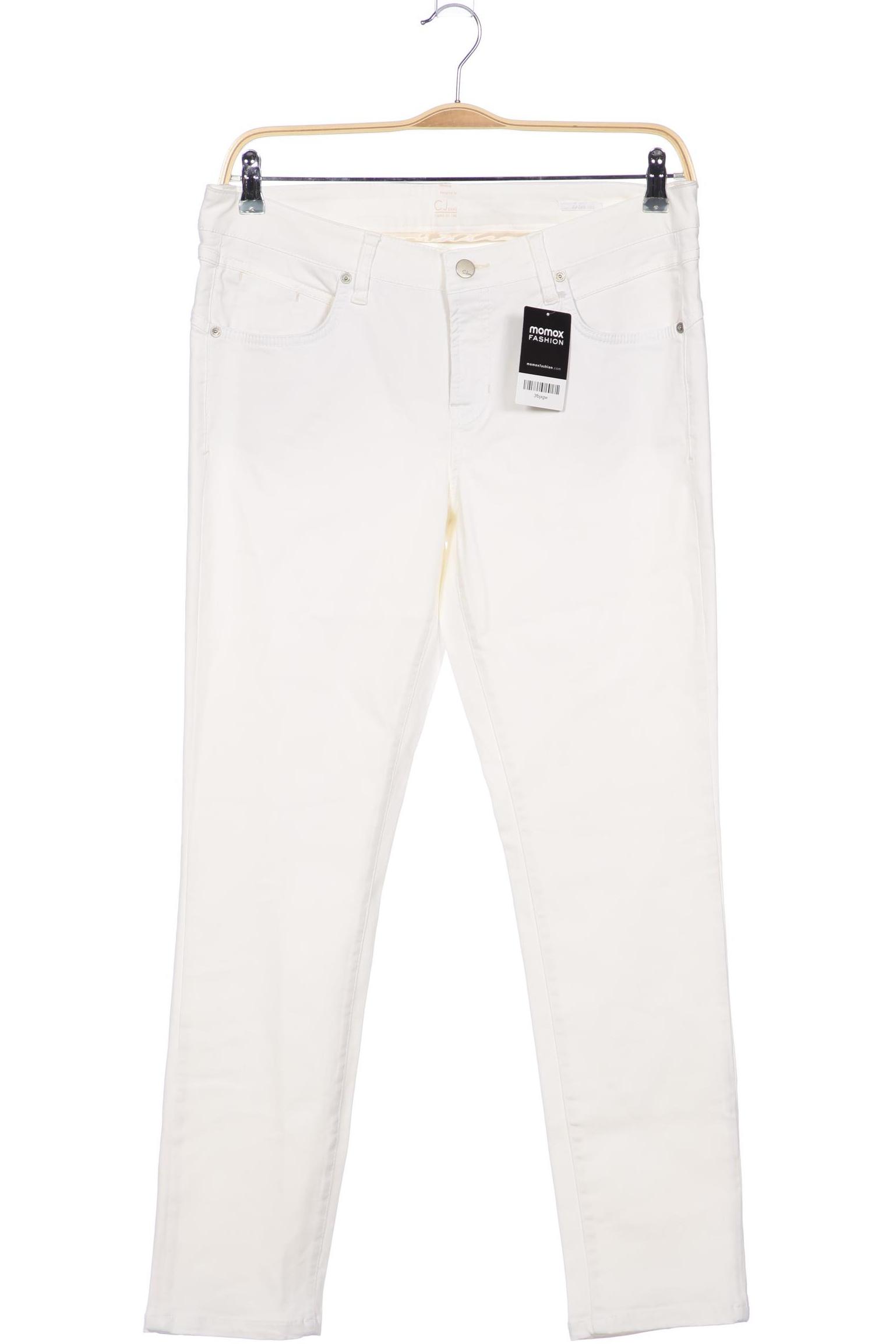 

Cambio Damen Jeans, weiß, Gr. 44