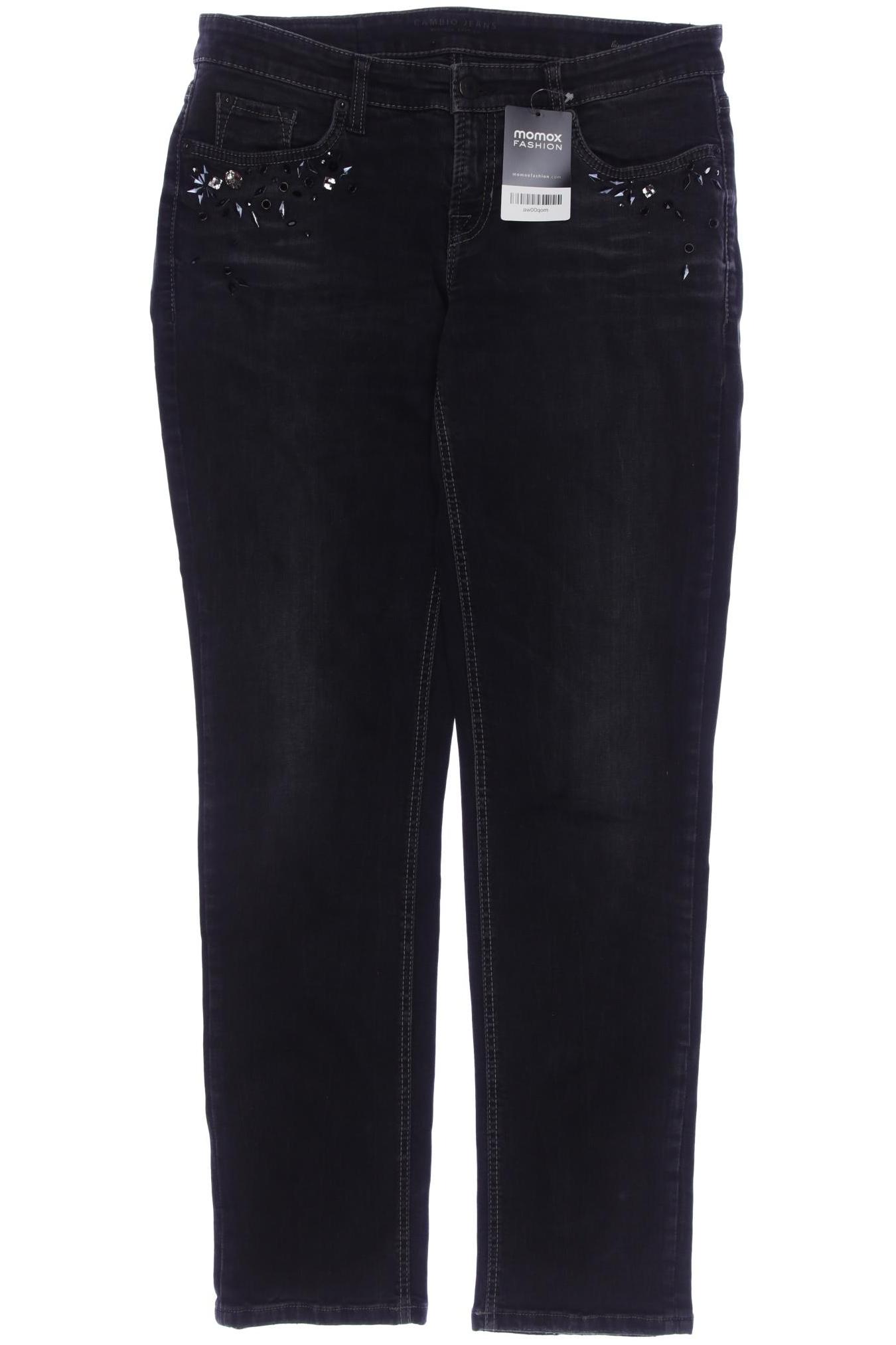

Cambio Damen Jeans, schwarz, Gr. 38