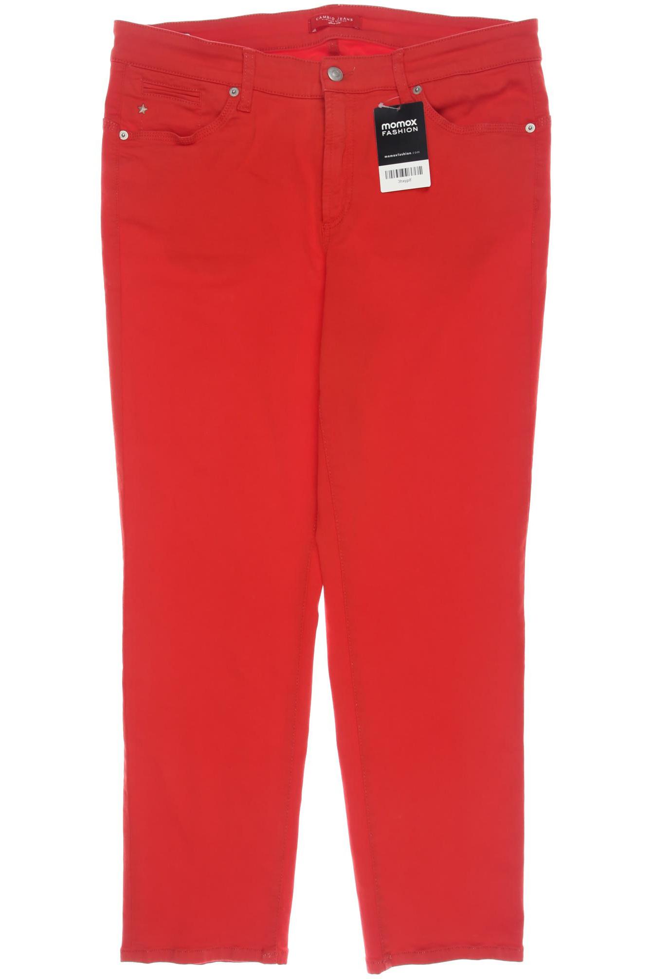 

Cambio Damen Jeans, rot, Gr. 44