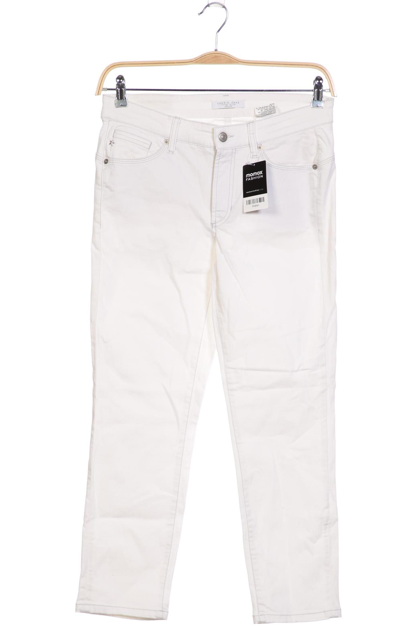 

Cambio Damen Jeans, weiß, Gr. 40