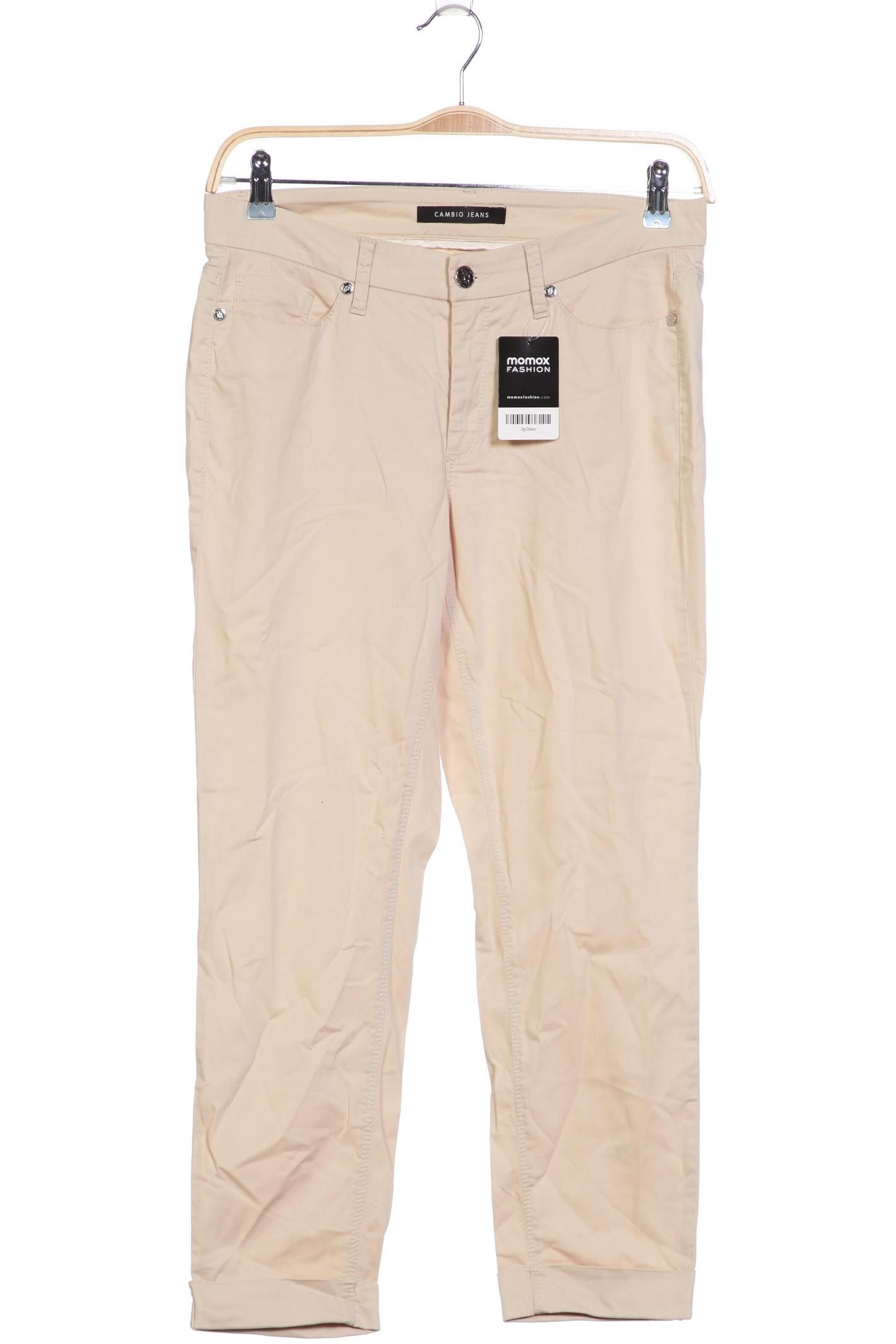 

Cambio Damen Jeans, beige, Gr. 32