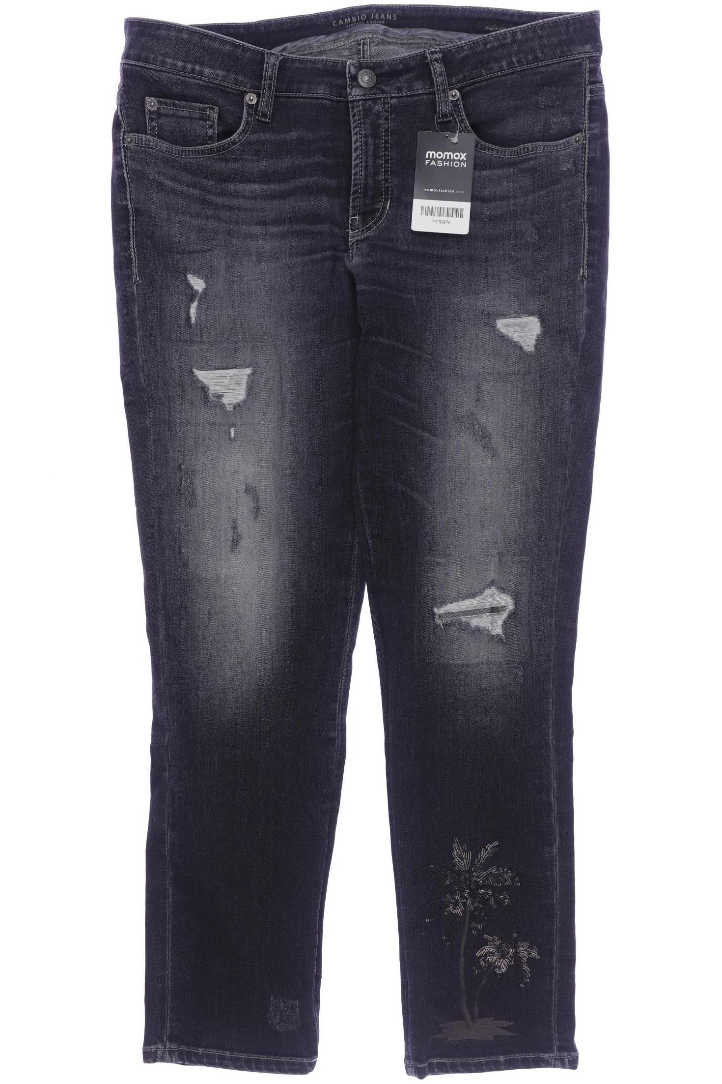 

Cambio Damen Jeans, grau, Gr. 34