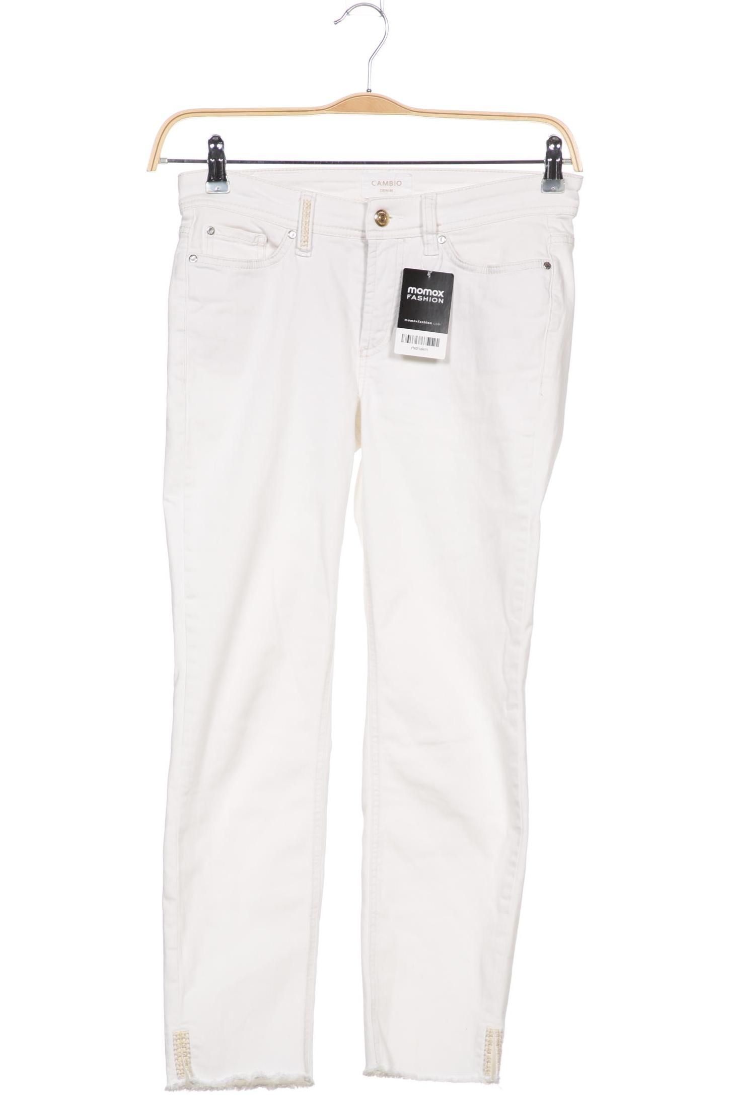 

Cambio Damen Jeans, weiß, Gr. 38