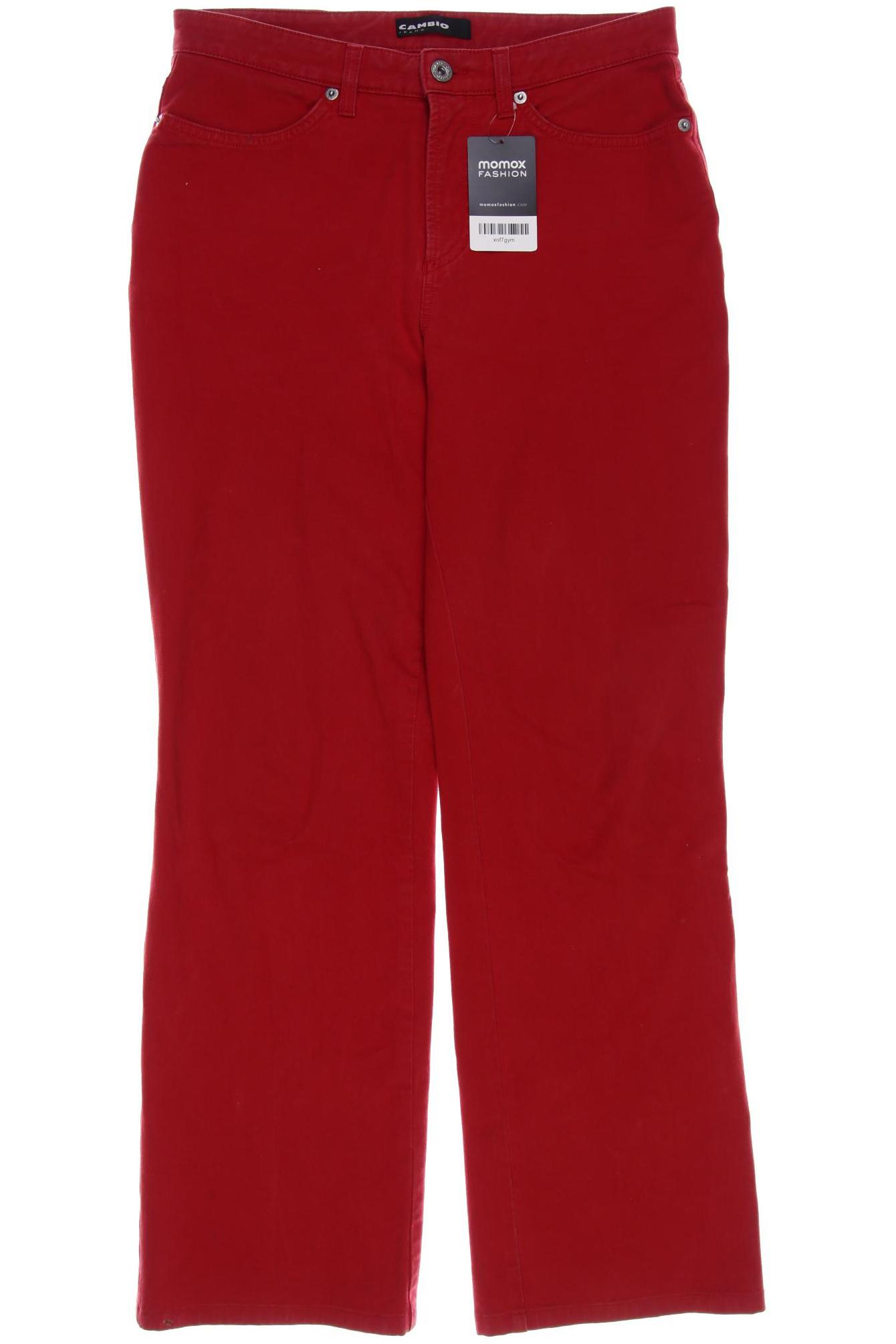 

Cambio Damen Jeans, rot, Gr. 38