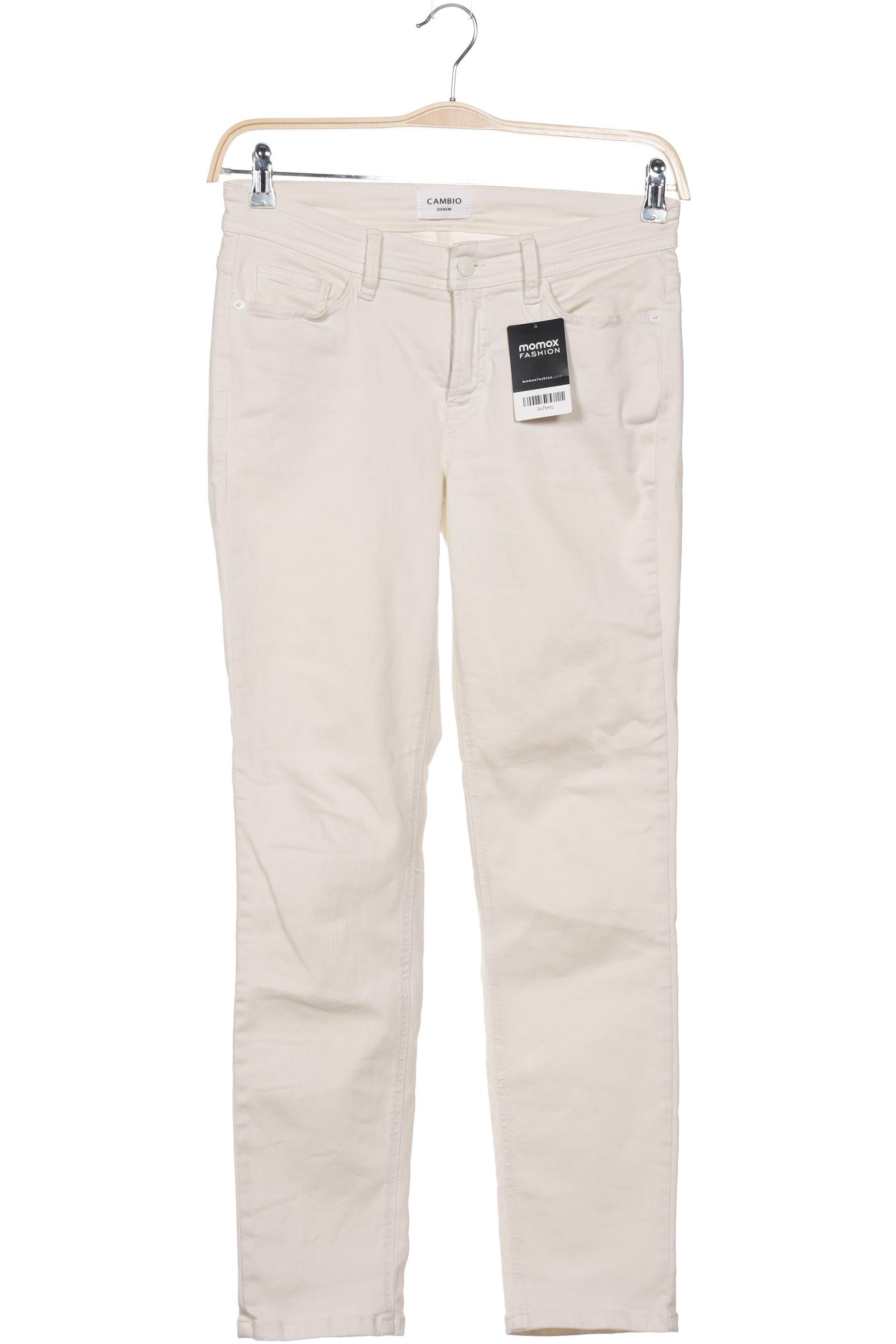 

Cambio Damen Jeans, cremeweiß, Gr. 30