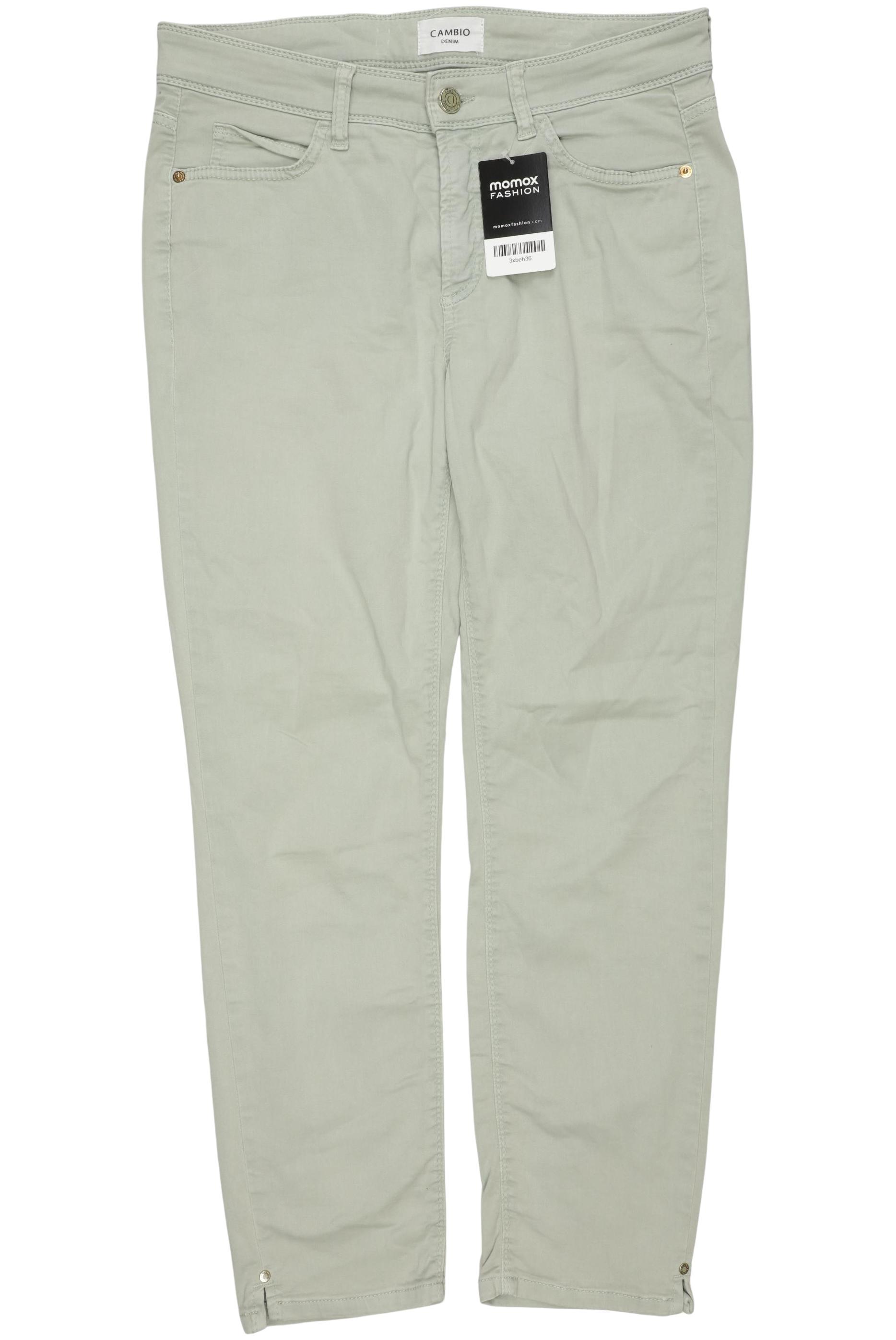

Cambio Damen Jeans, hellgrün, Gr. 40
