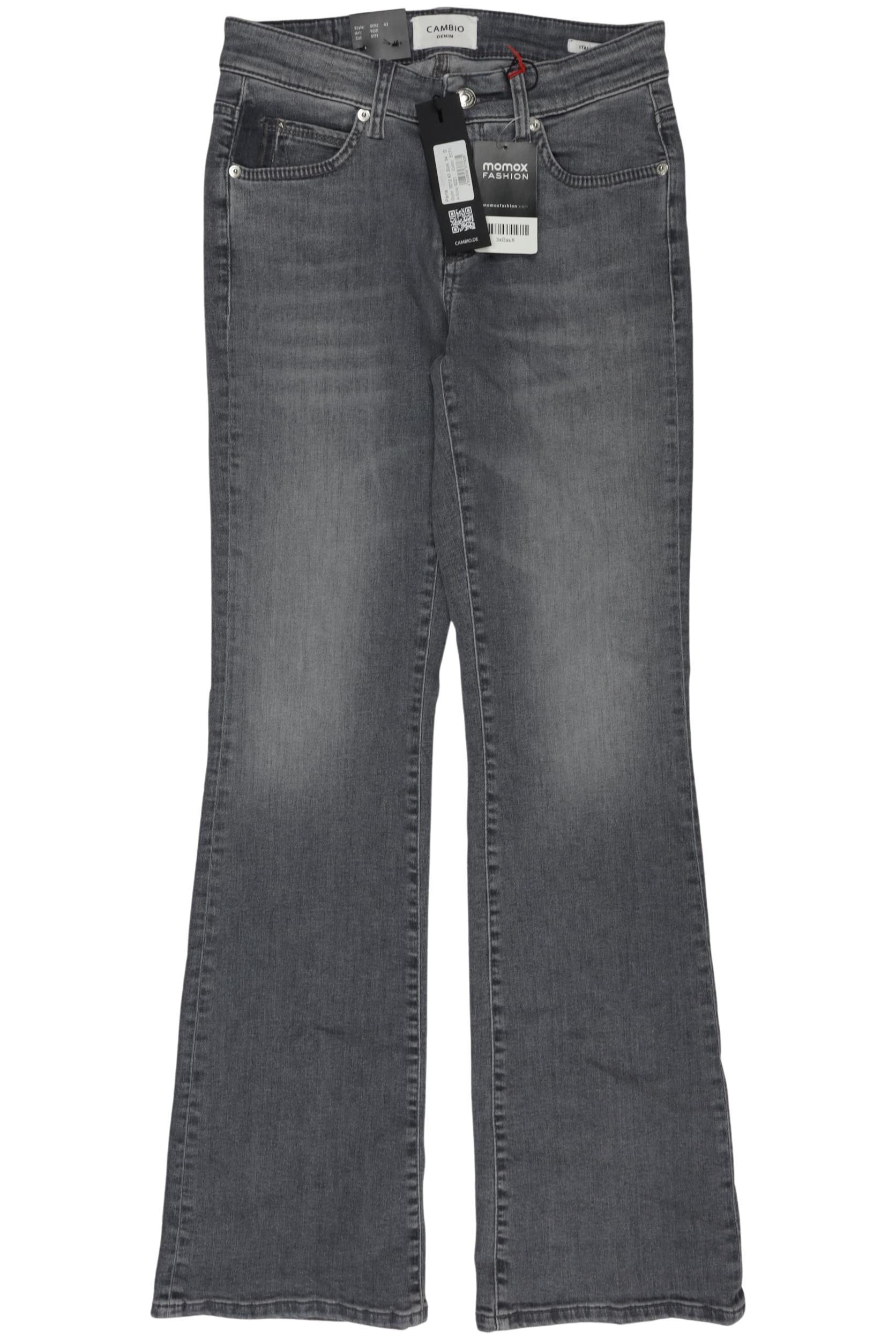 

Cambio Damen Jeans, grau, Gr. 34