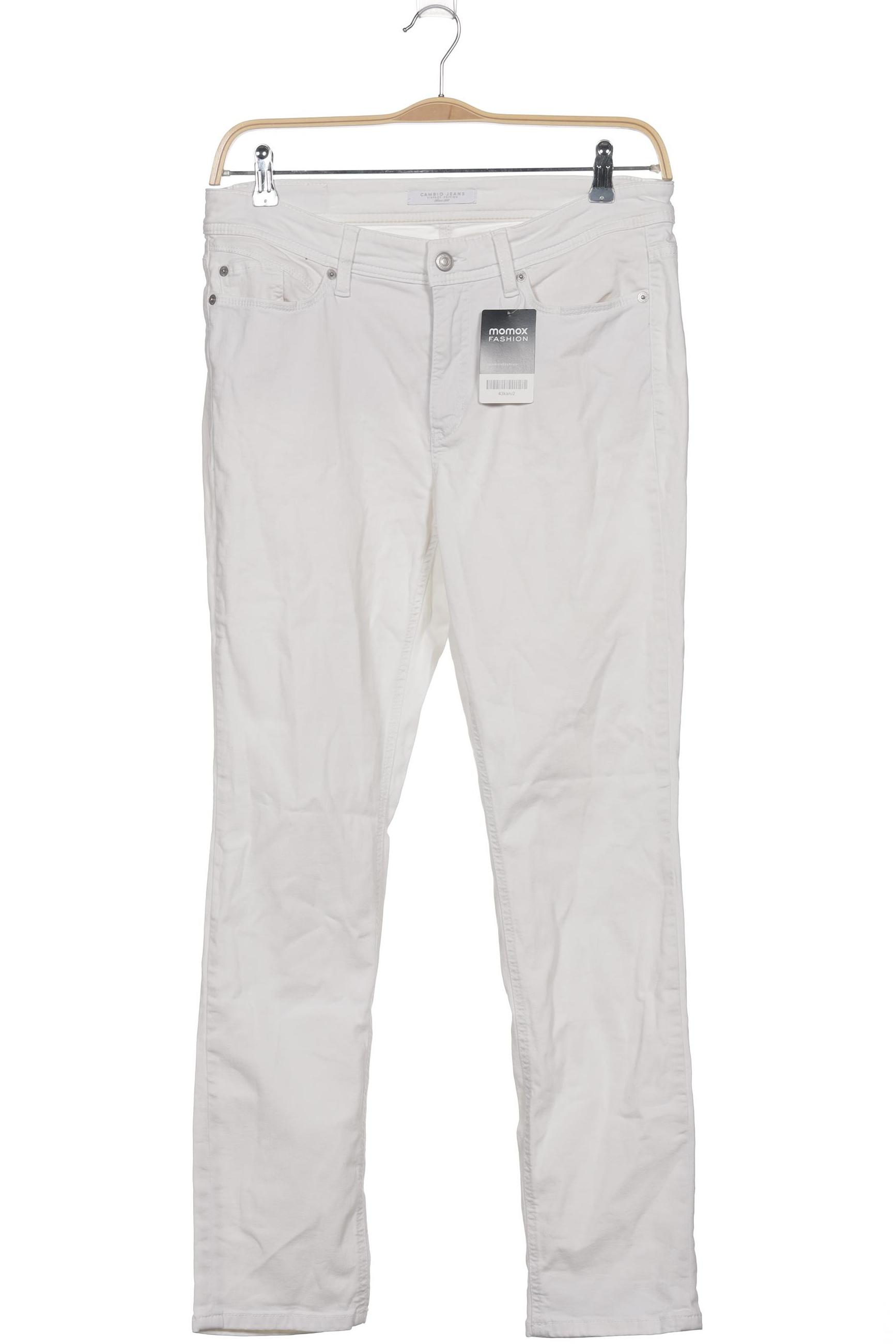 

Cambio Damen Jeans, weiß, Gr. 33