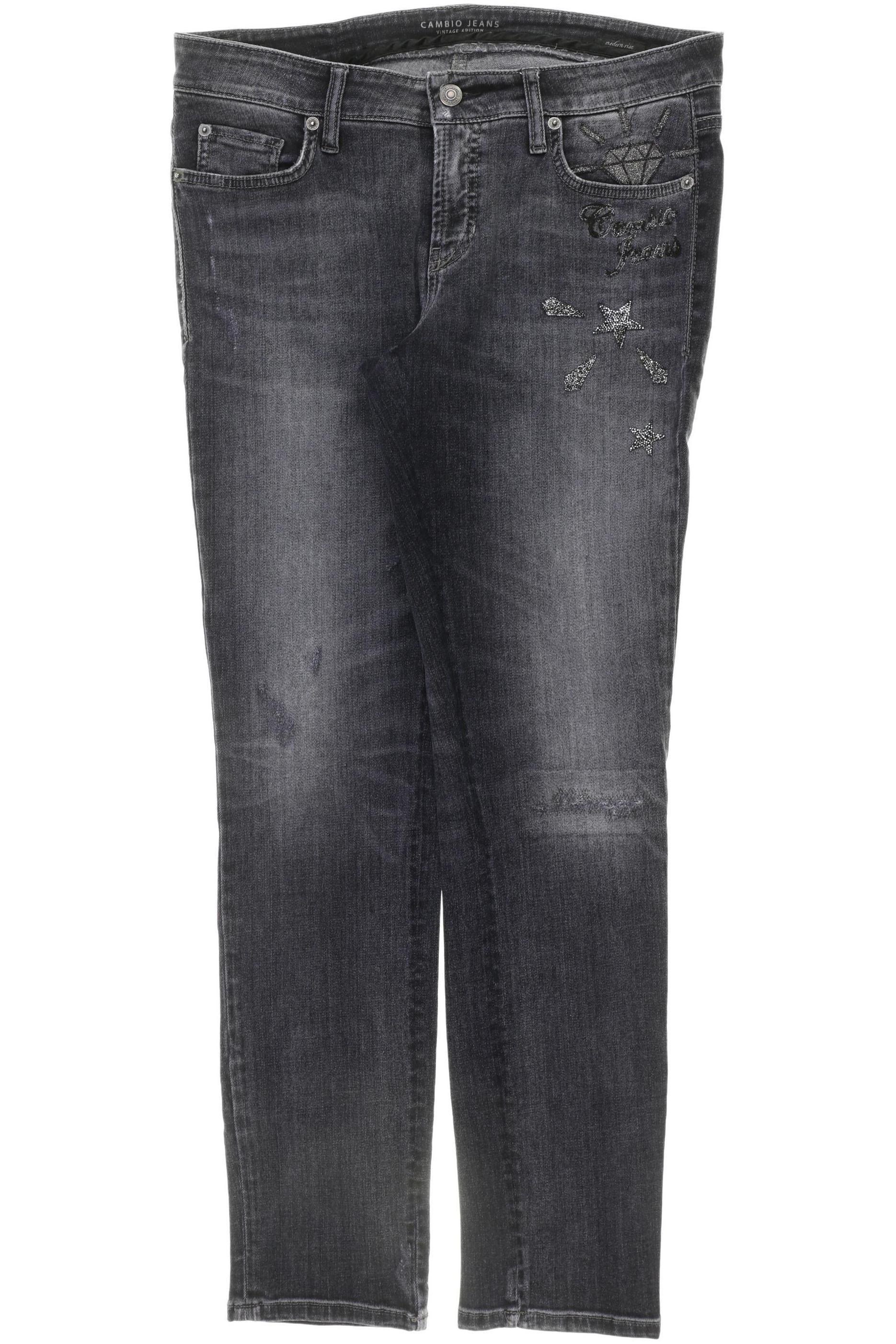 

Cambio Damen Jeans, grau, Gr. 40
