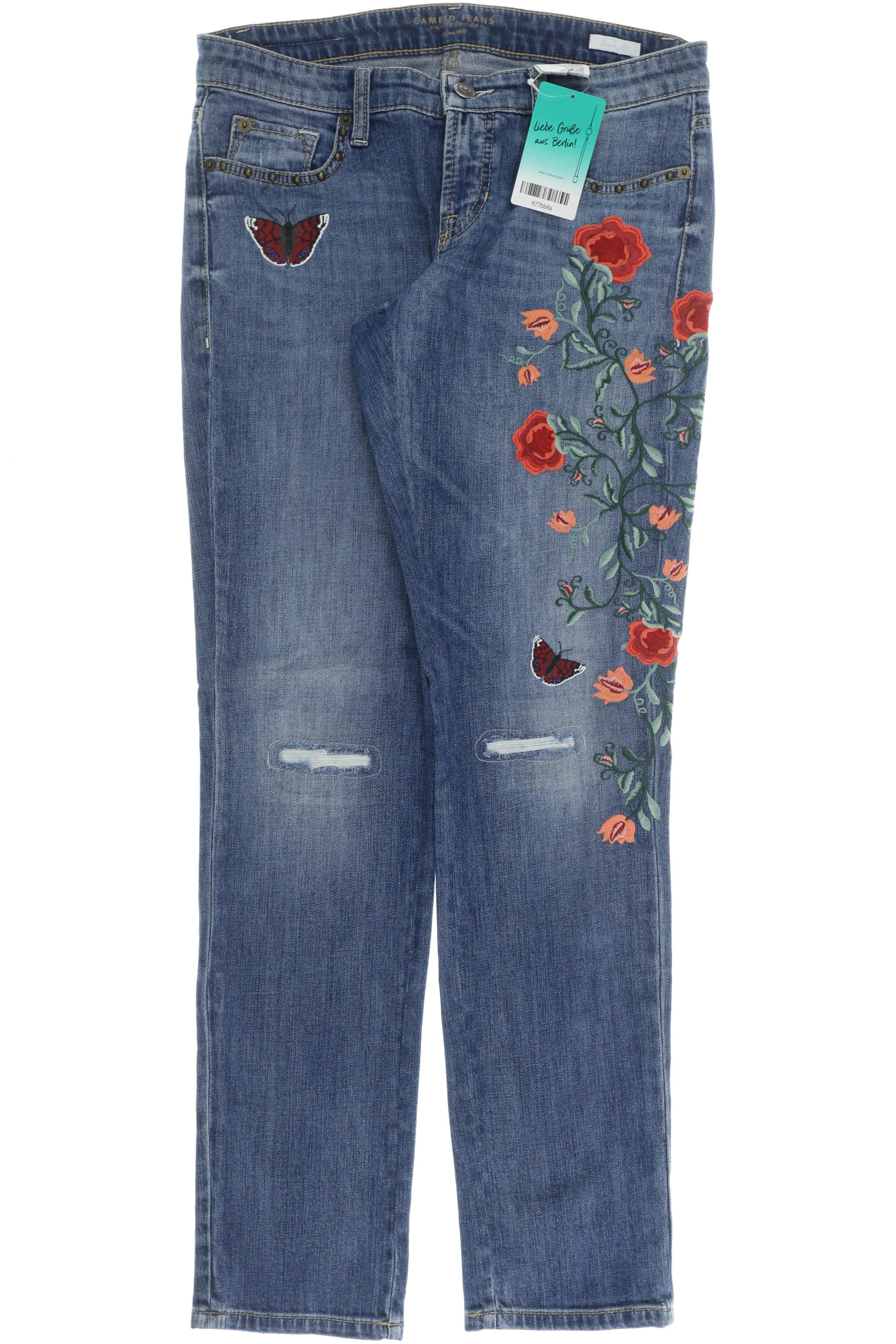

Cambio Damen Jeans, blau, Gr. 34