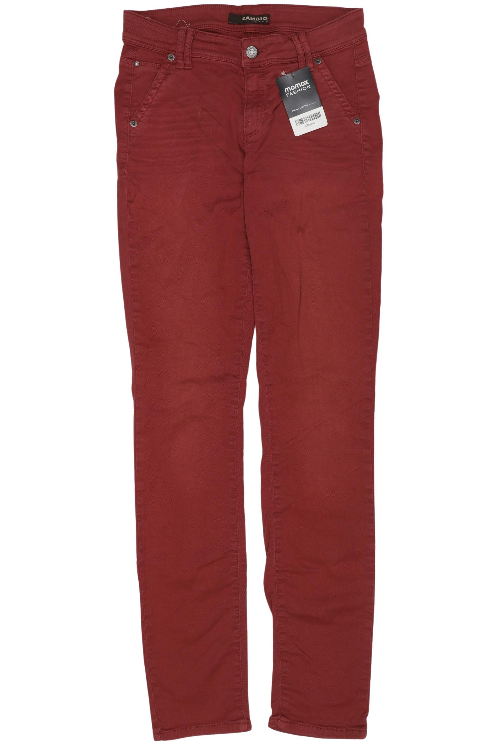 

Cambio Damen Jeans, rot, Gr. 34