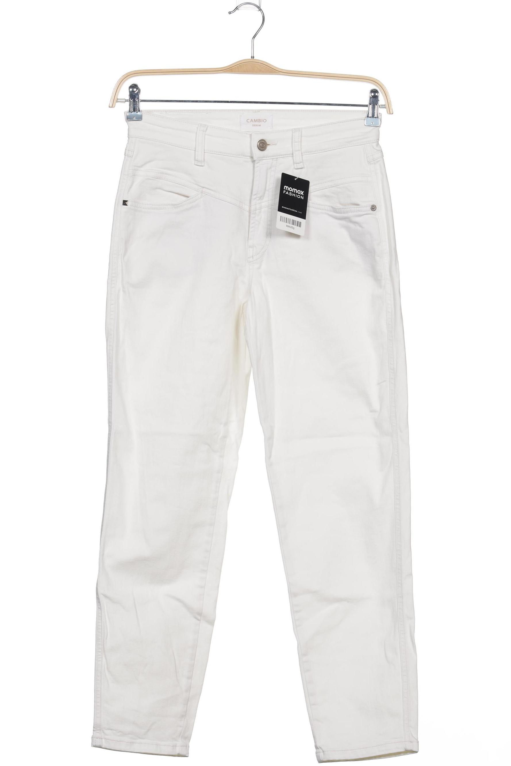 

Cambio Damen Jeans, weiß, Gr. 36