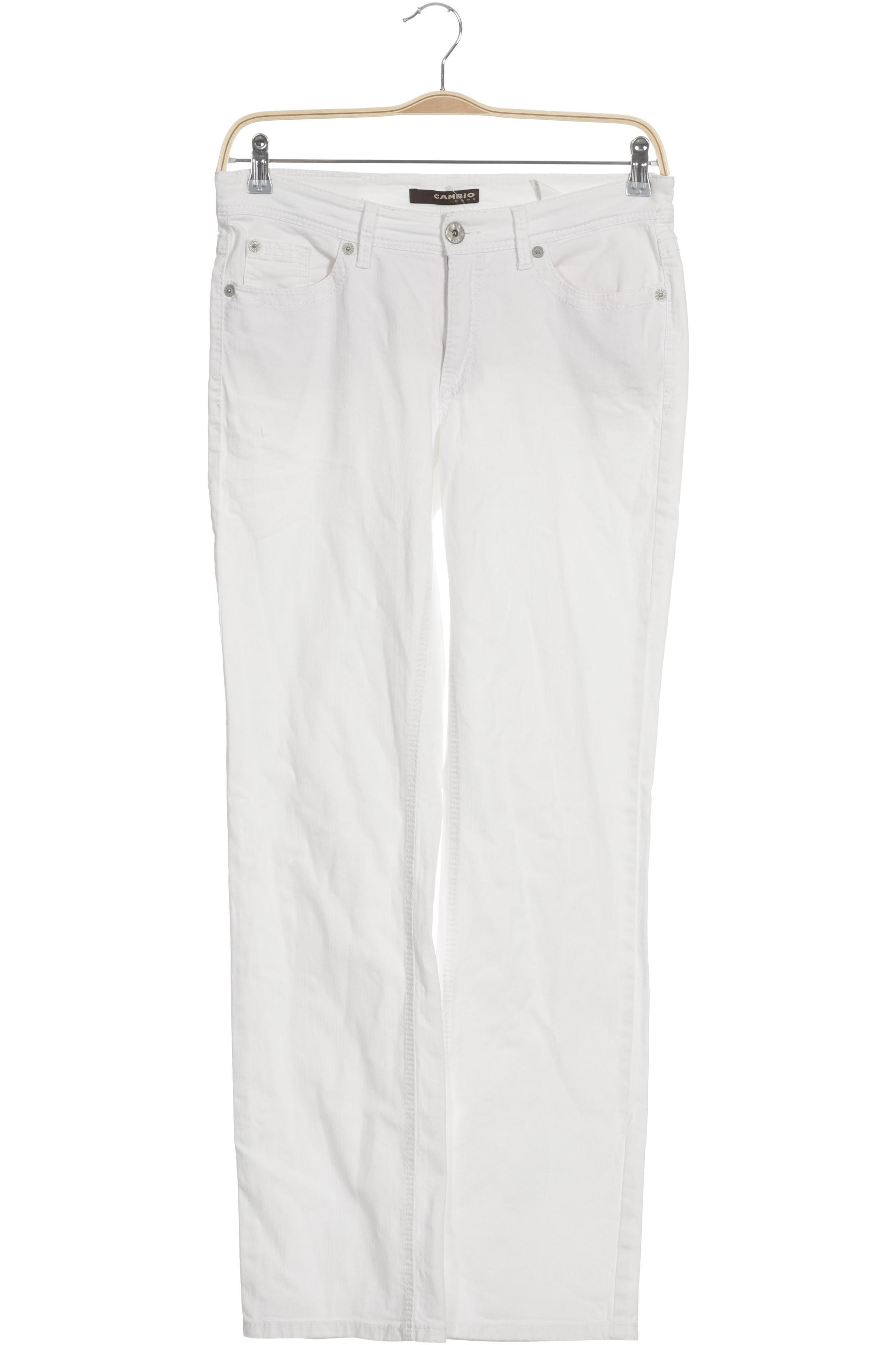 

Cambio Damen Jeans, weiß, Gr. 40