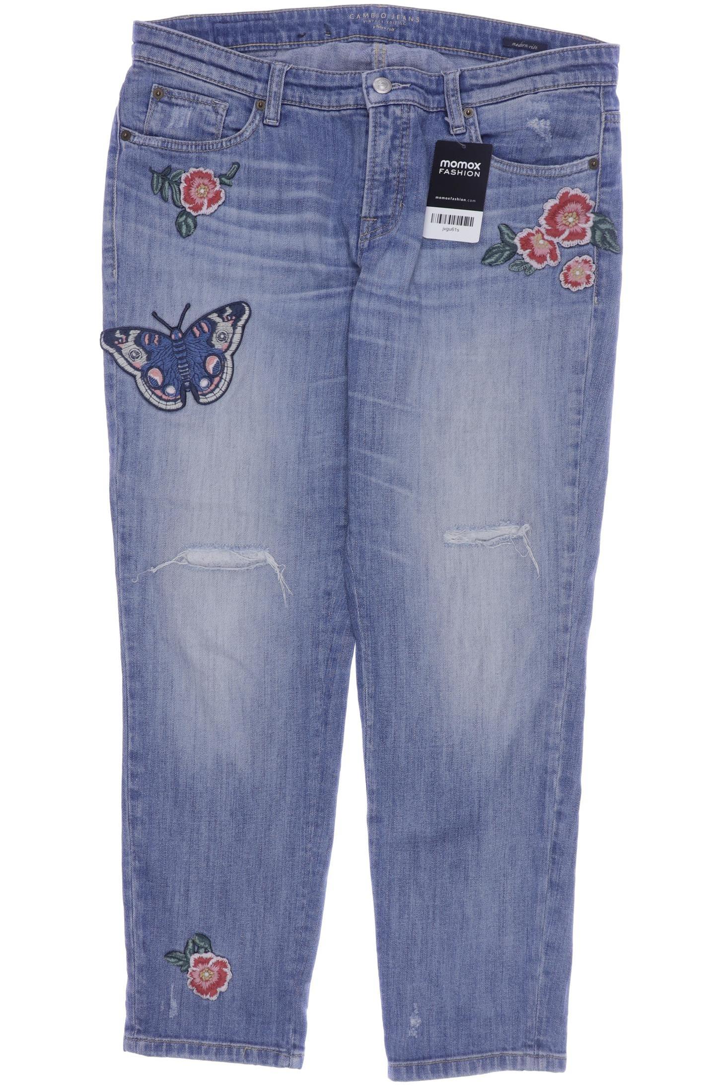 

Cambio Damen Jeans, blau, Gr. 40