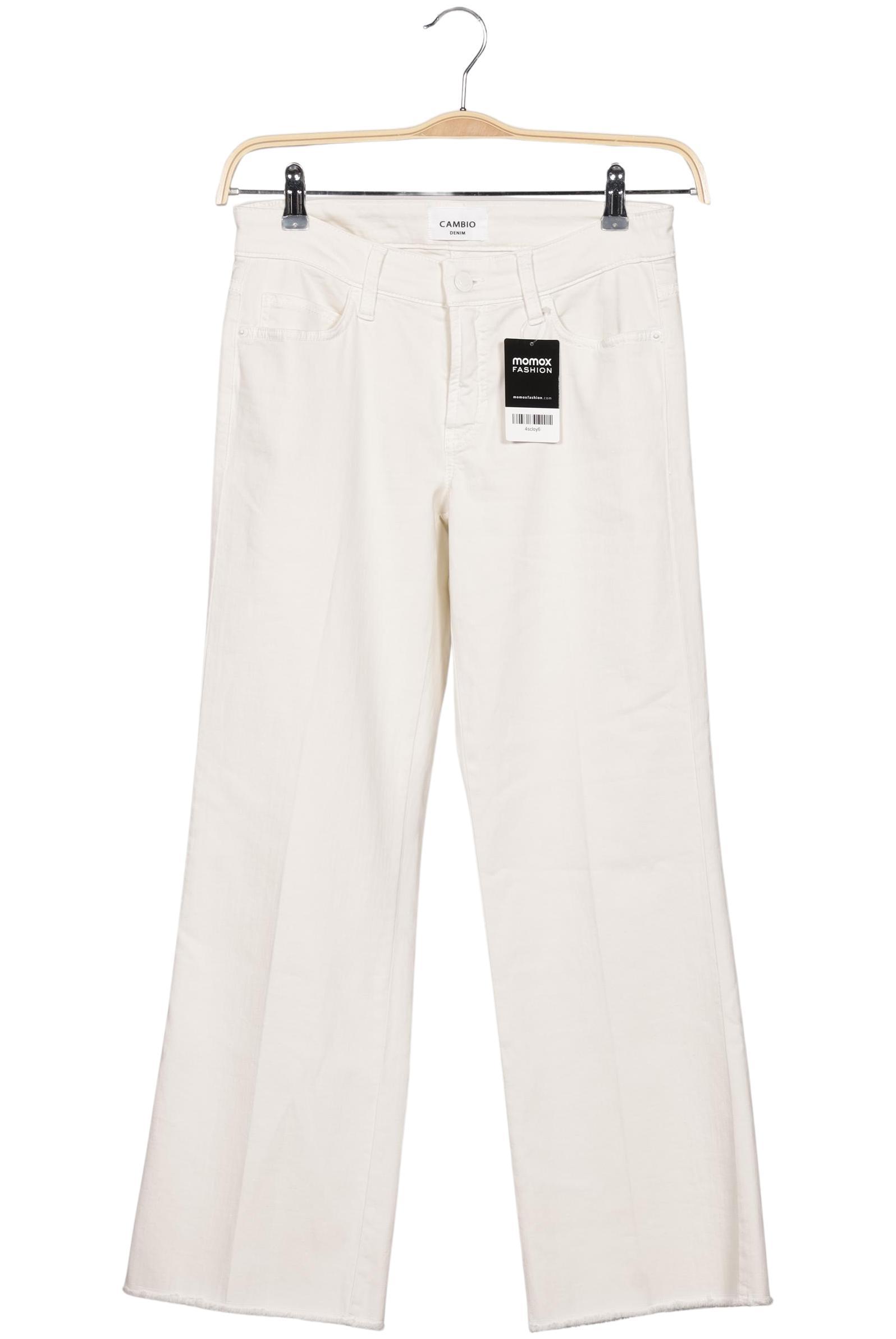 

Cambio Damen Jeans, weiß, Gr. 29