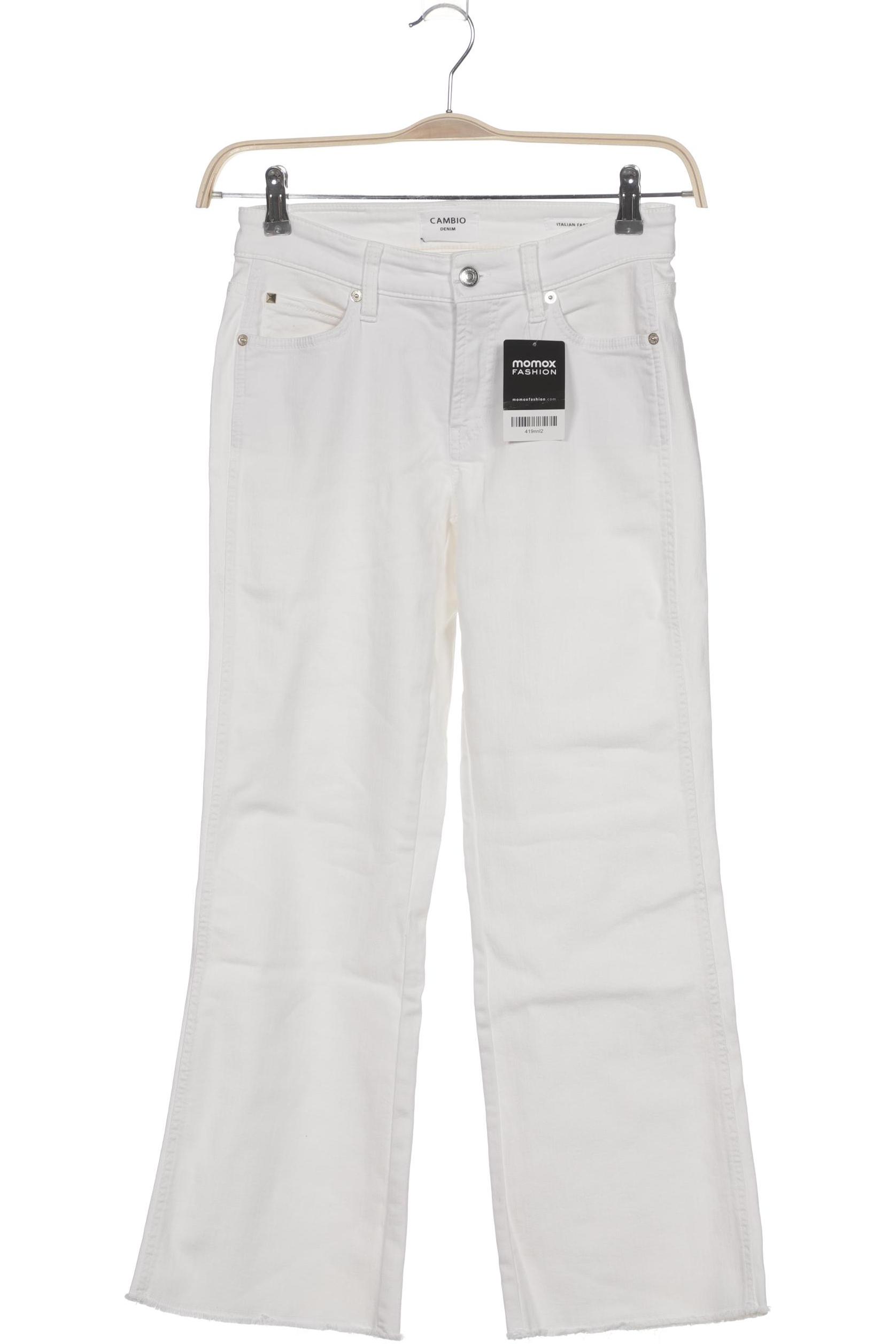 

Cambio Damen Jeans, weiß, Gr. 28