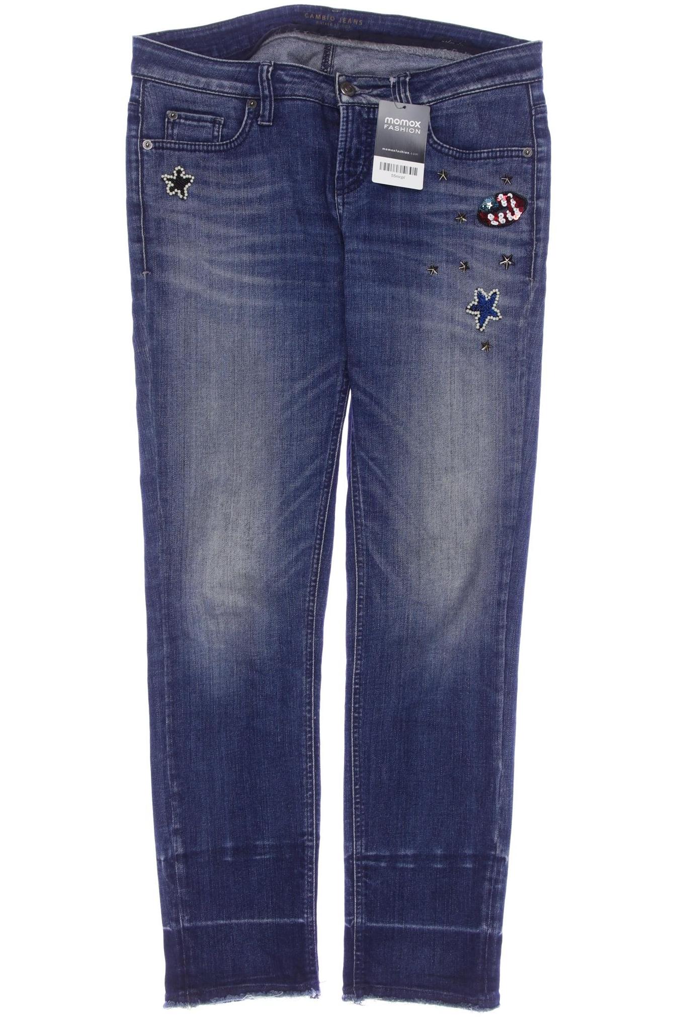 

Cambio Damen Jeans, blau, Gr. 38
