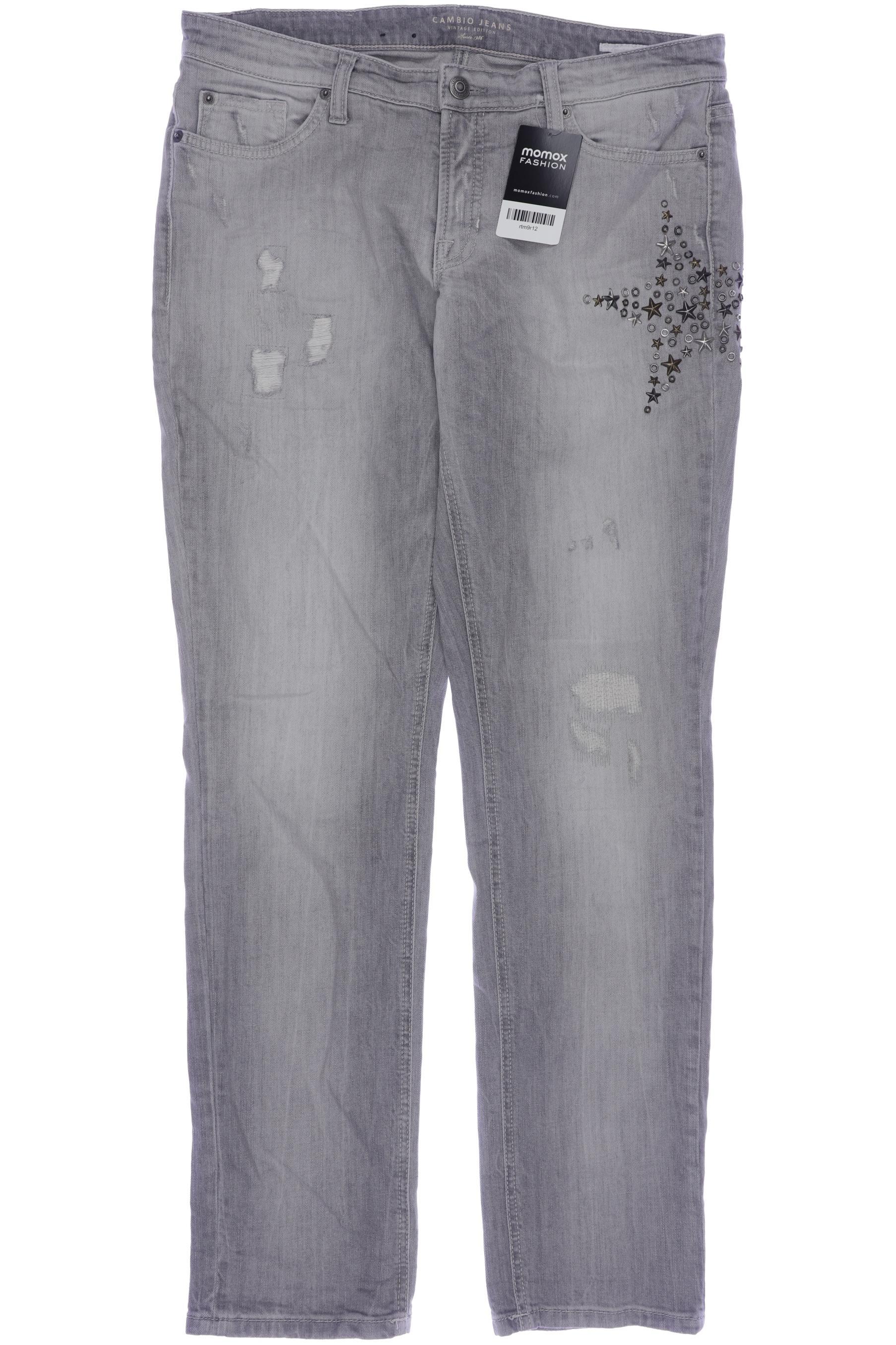 

Cambio Damen Jeans, grau, Gr. 40