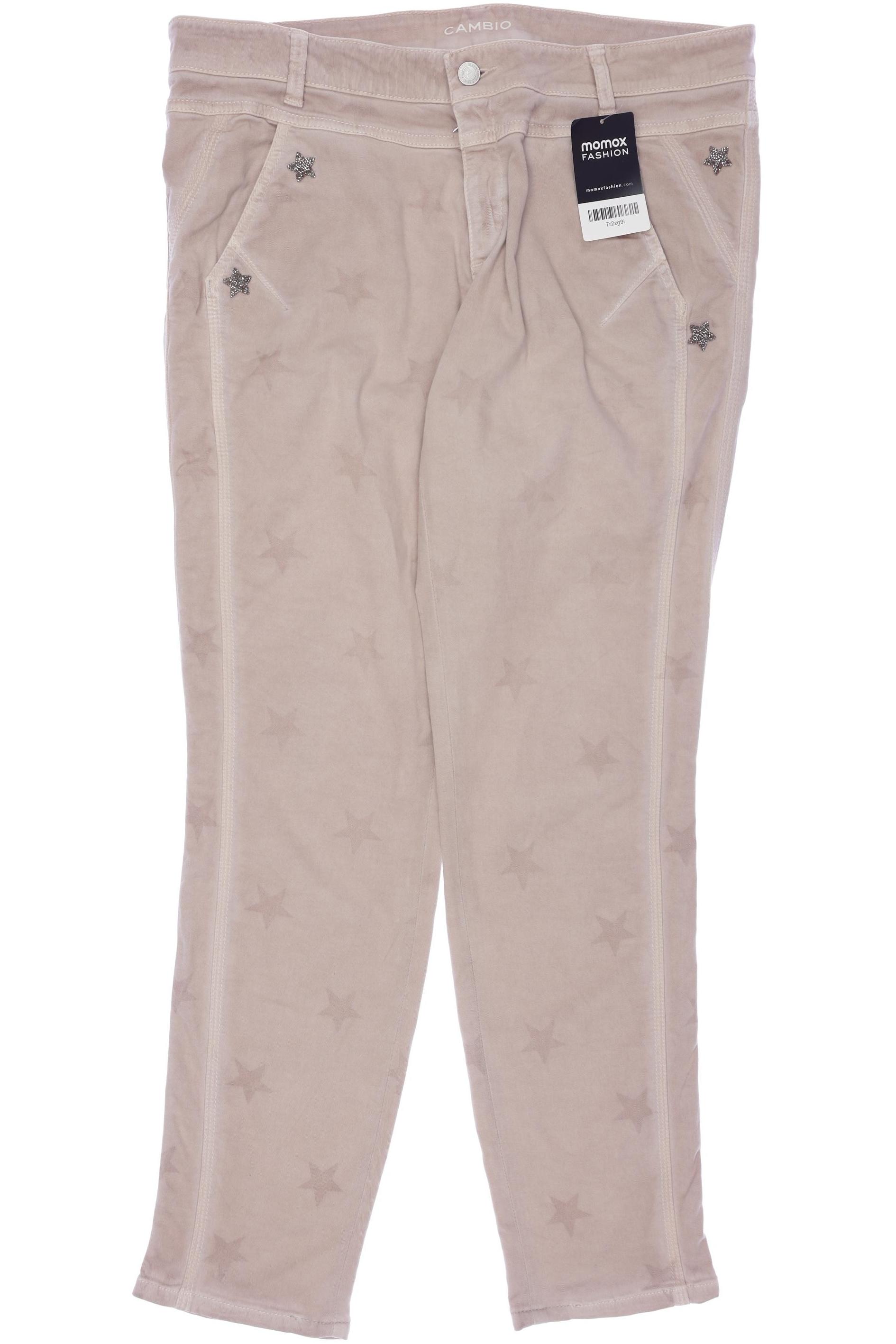 

Cambio Damen Jeans, beige, Gr. 42