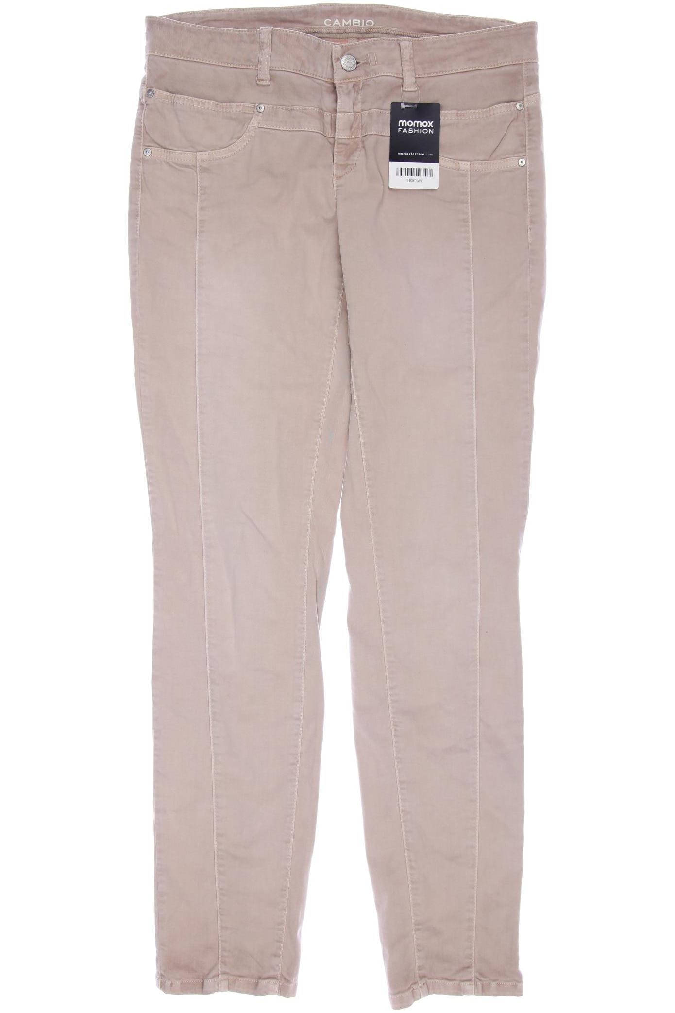 

Cambio Damen Jeans, beige, Gr. 32