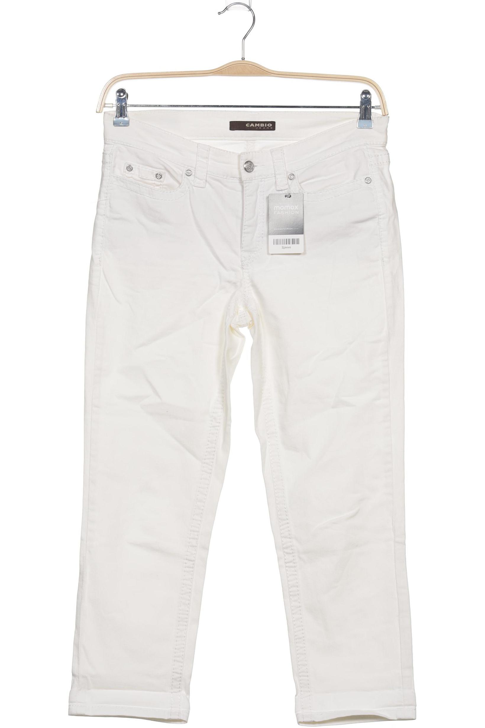 

Cambio Damen Jeans, weiß, Gr. 38