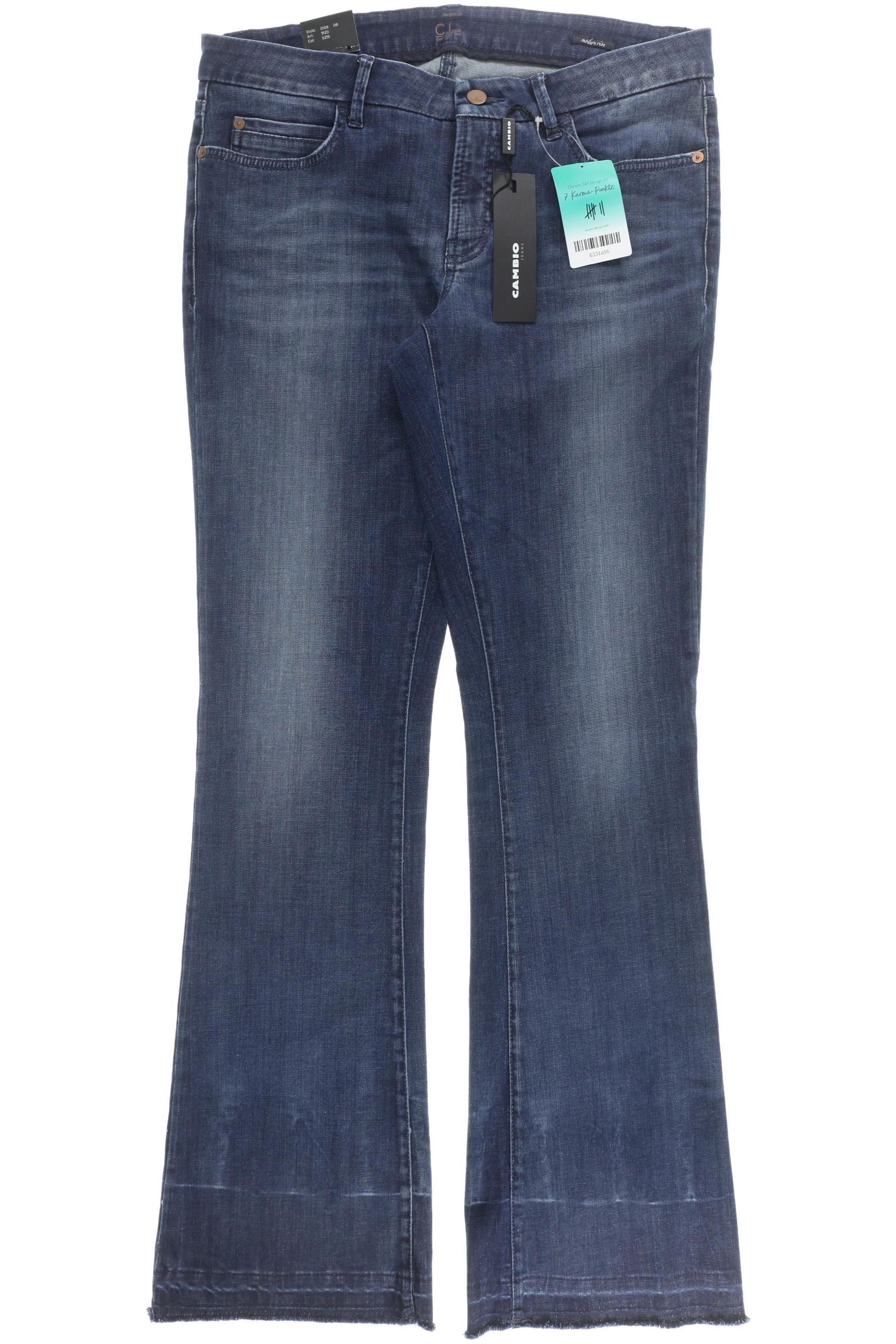 

Cambio Damen Jeans, blau, Gr. 42