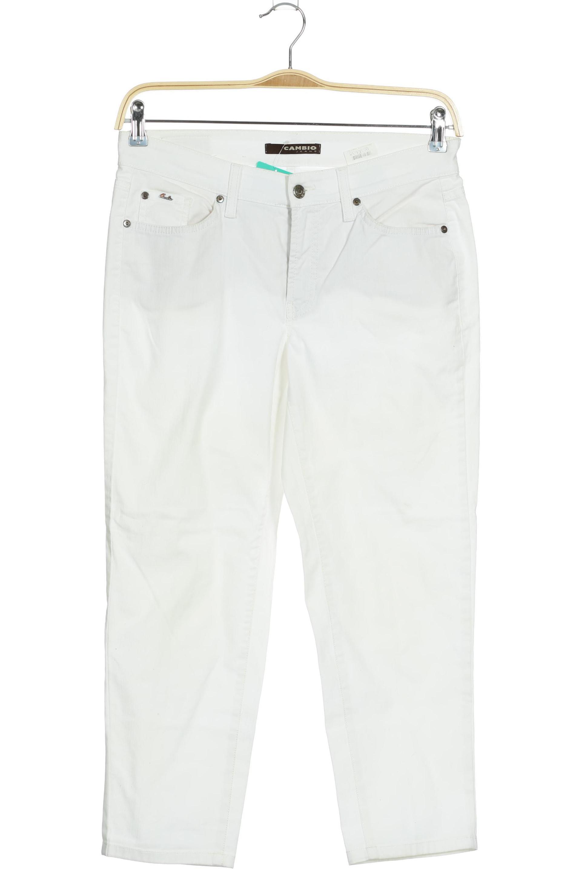 

Cambio Damen Jeans, weiß, Gr. 40