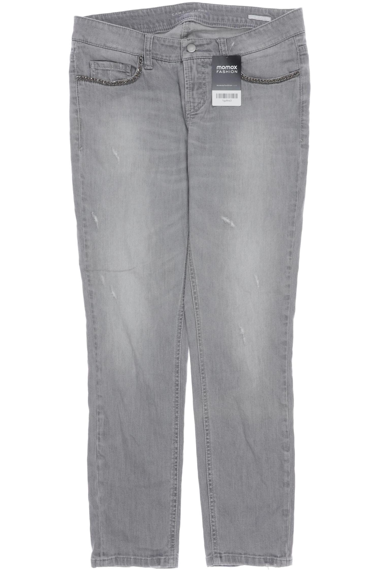 

Cambio Damen Jeans, grau, Gr. 31