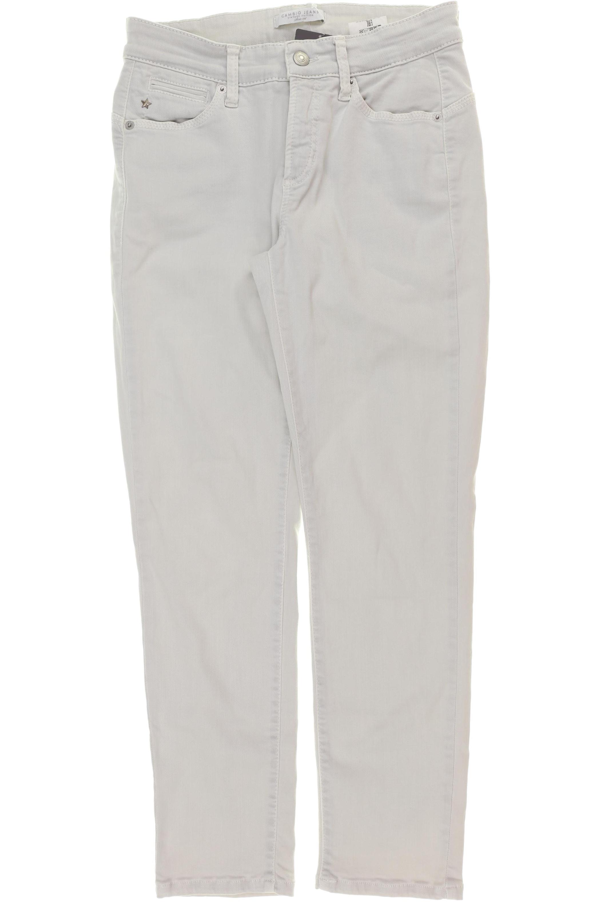 

Cambio Damen Jeans, weiß, Gr. 34