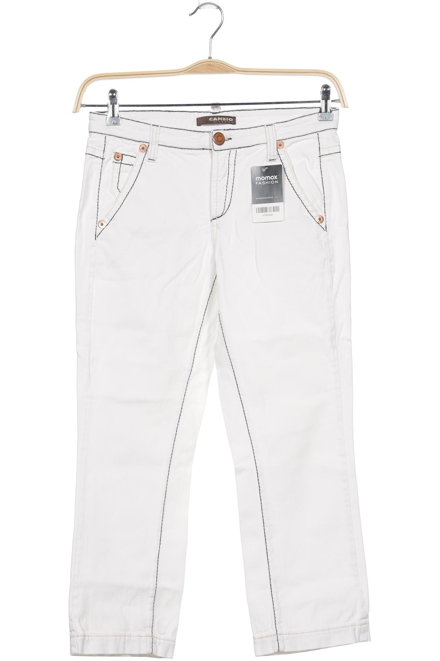 

Cambio Damen Jeans, weiß, Gr. 36