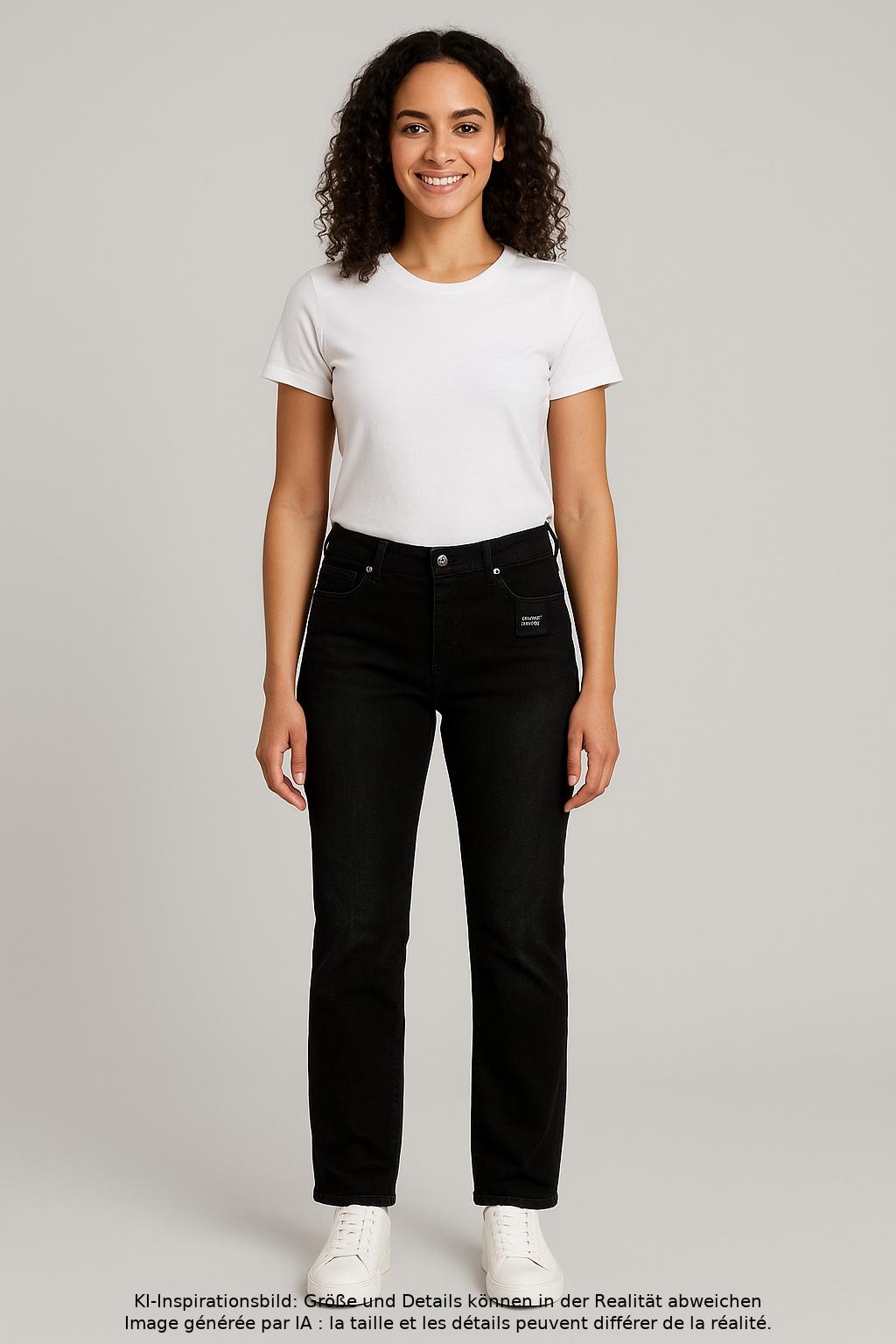 

Cambio Damen Jeans, schwarz, Gr. 40