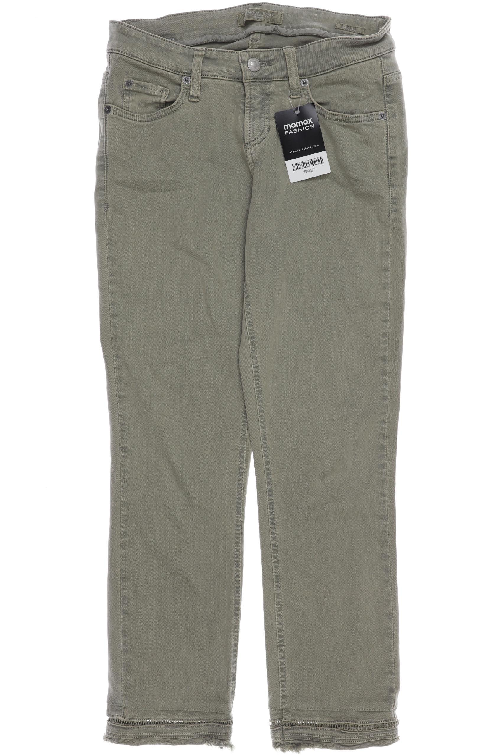 

Cambio Damen Jeans, grün, Gr. 34