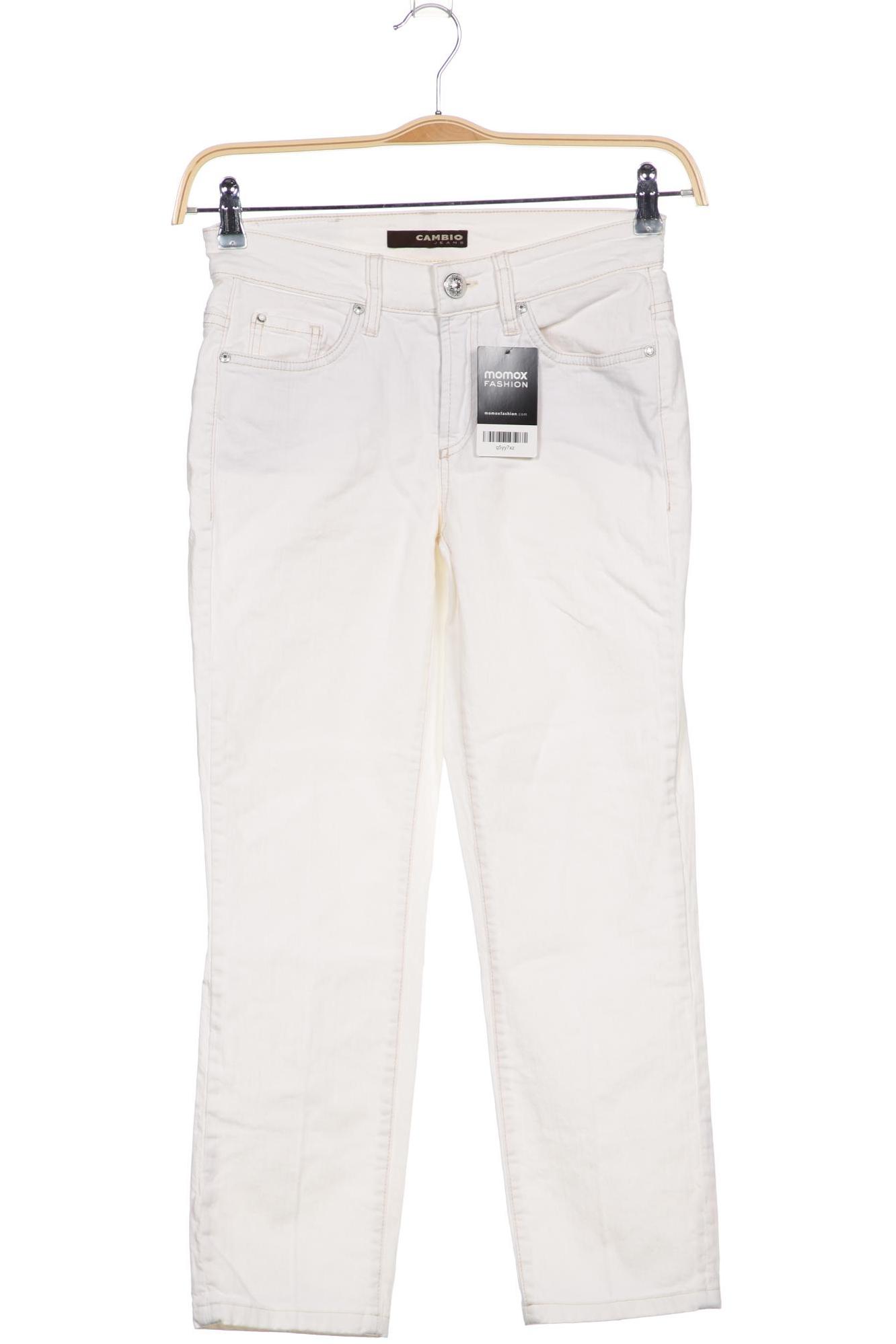 

Cambio Damen Jeans, cremeweiß, Gr. 34