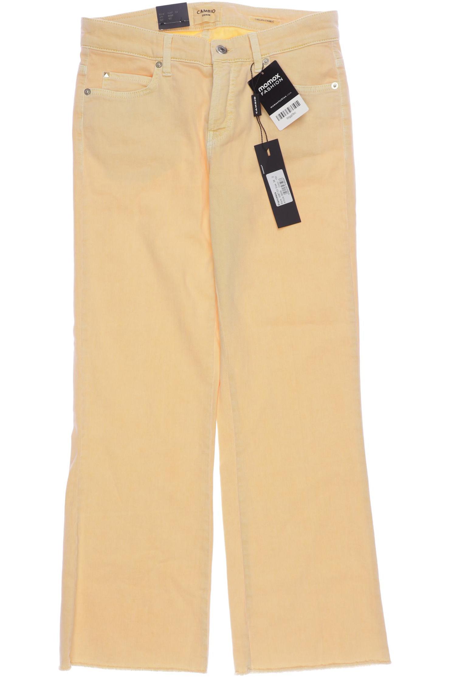 

Cambio Damen Jeans, gelb, Gr. 36