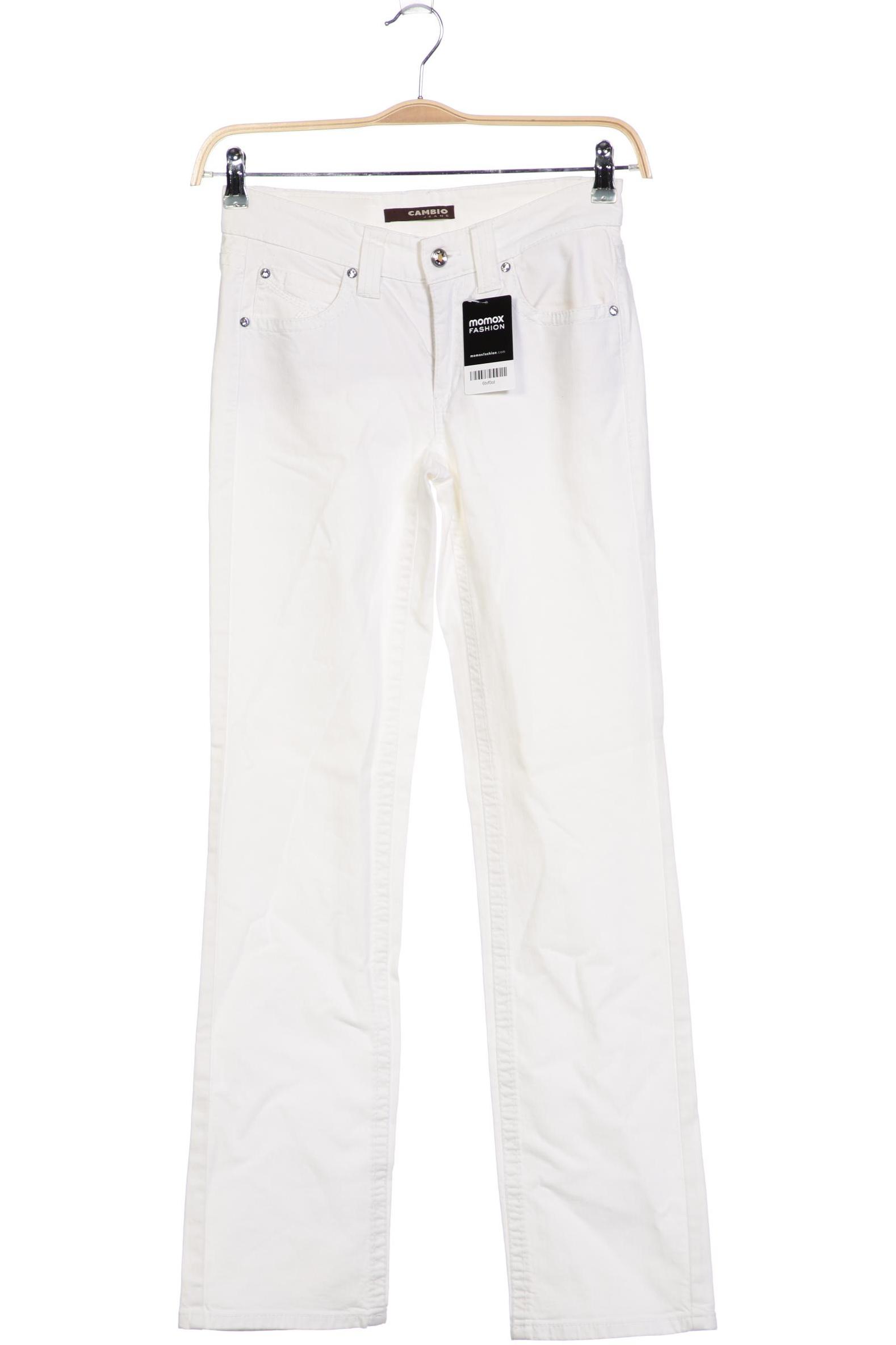 

Cambio Damen Jeans, weiß, Gr. 34