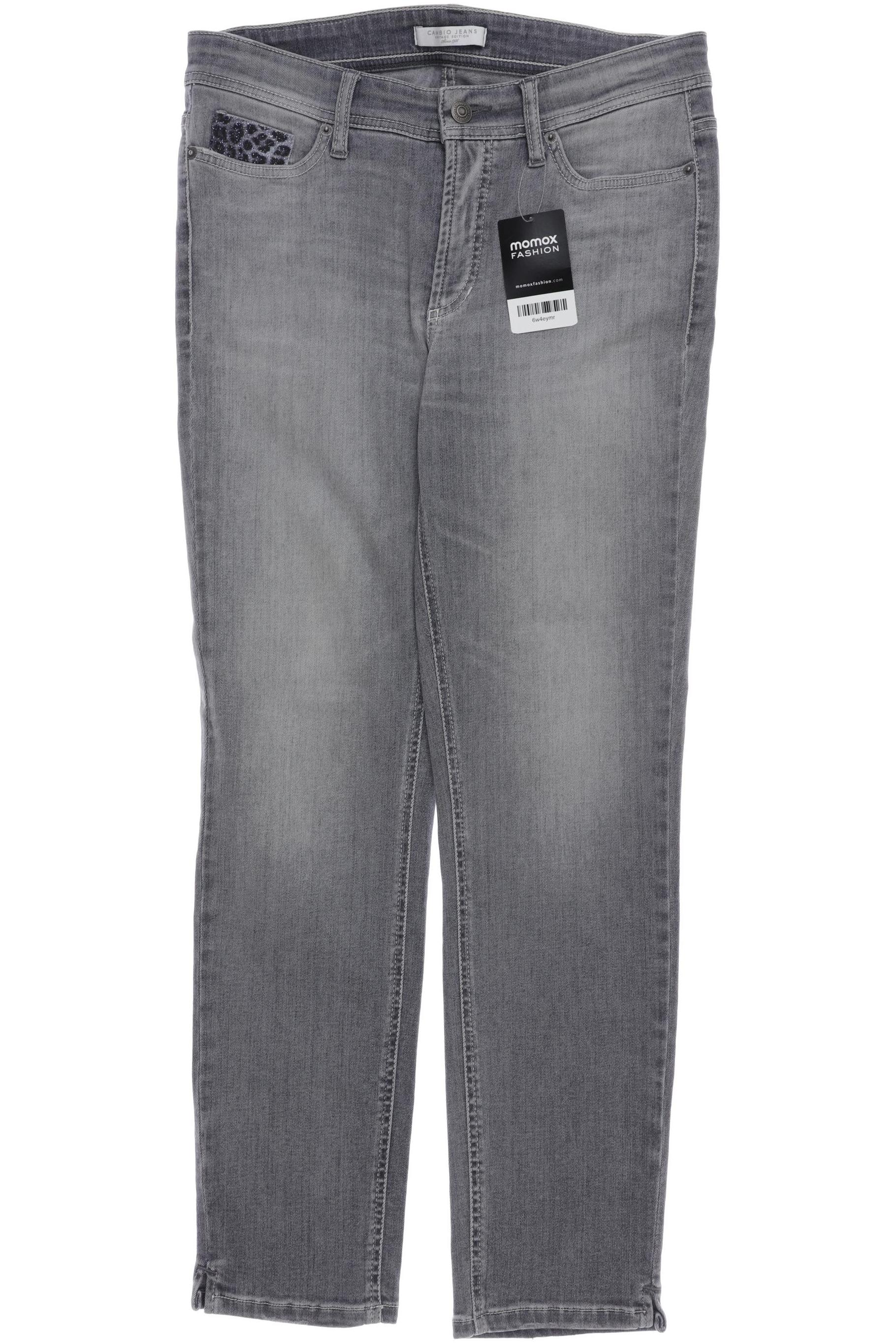 

Cambio Damen Jeans, grau, Gr. 40