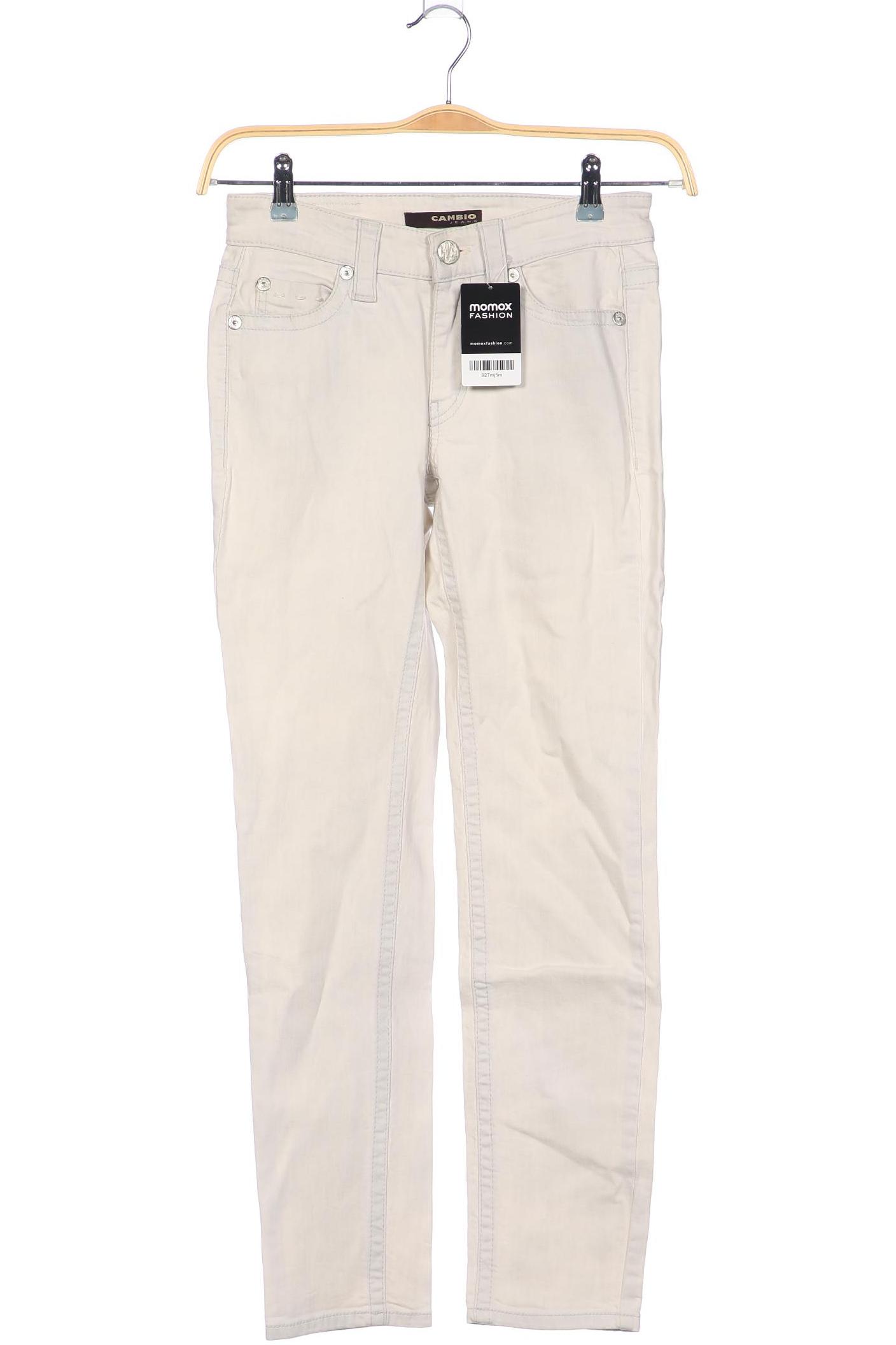 

Cambio Damen Jeans, cremeweiß, Gr. 34