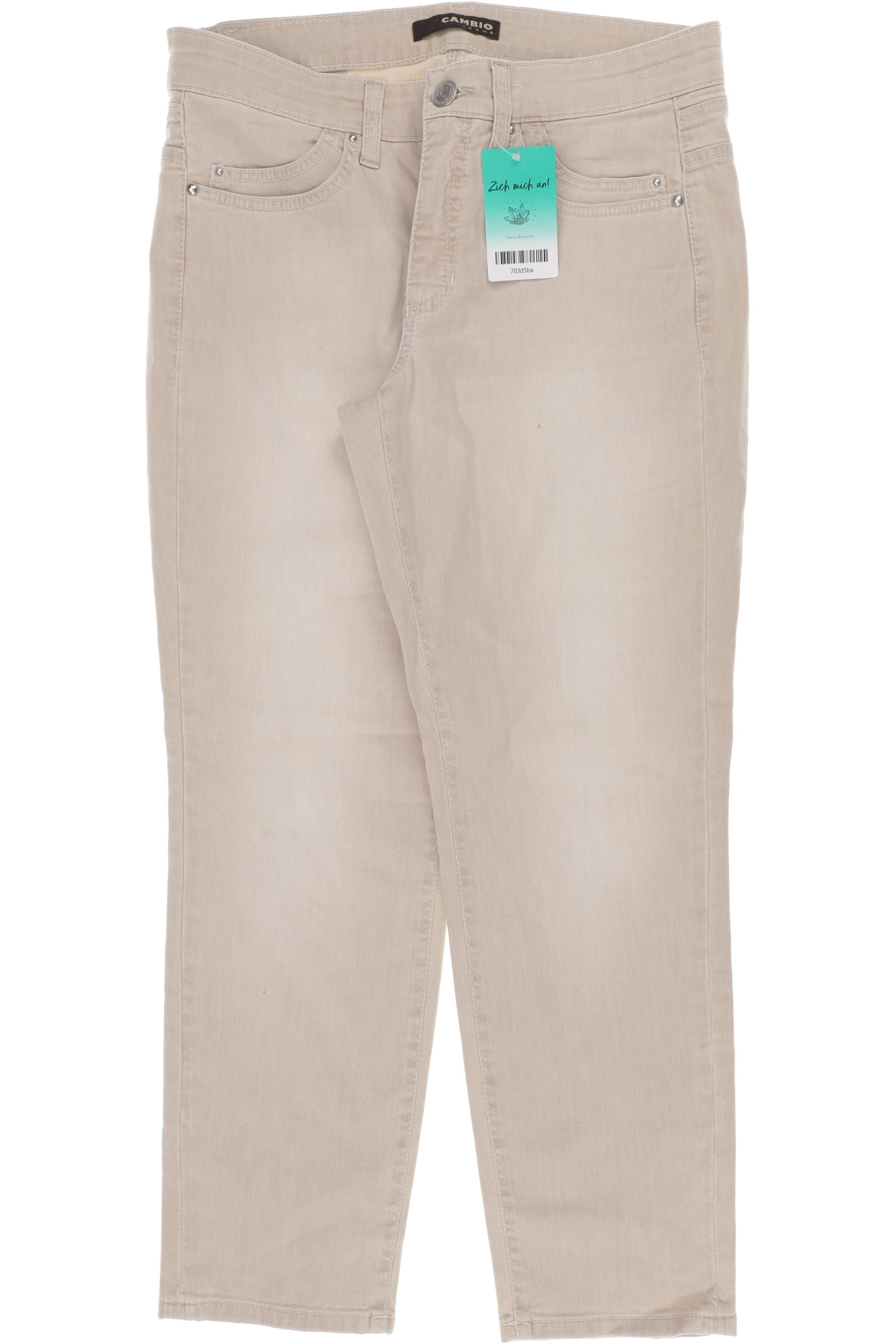 

Cambio Damen Jeans, beige, Gr. 40