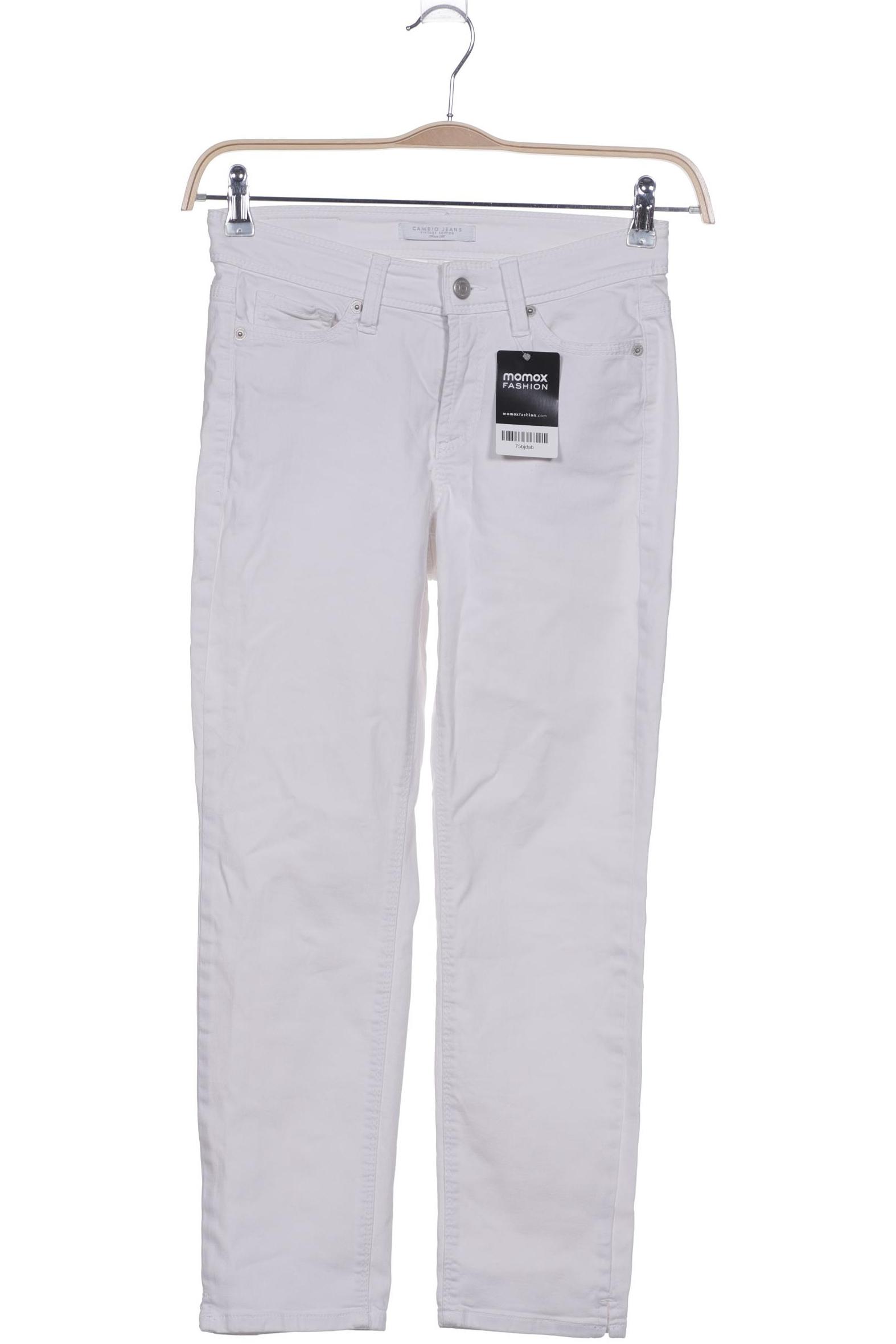 

Cambio Damen Jeans, weiß, Gr. 36