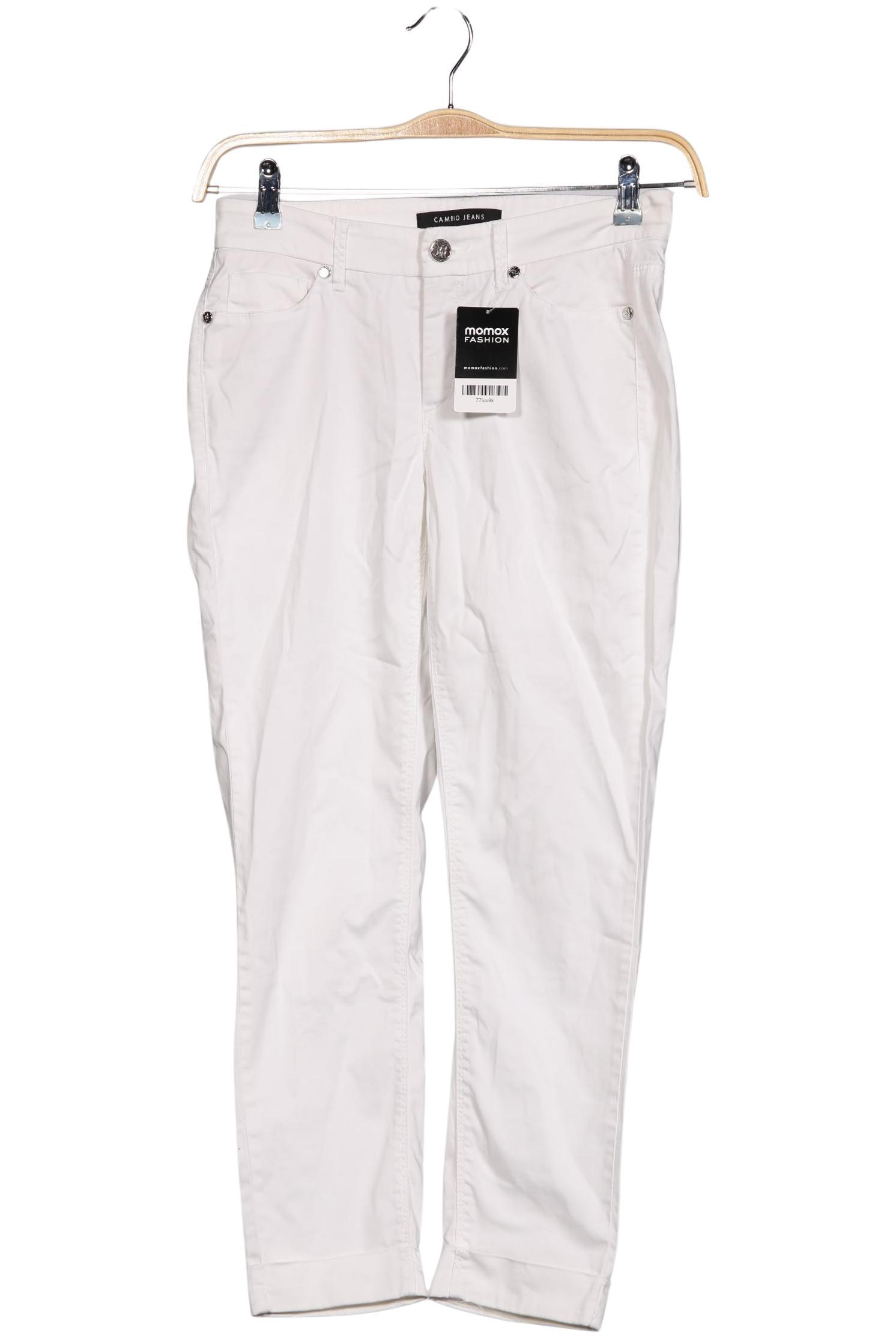 

Cambio Damen Jeans, weiß, Gr. 36
