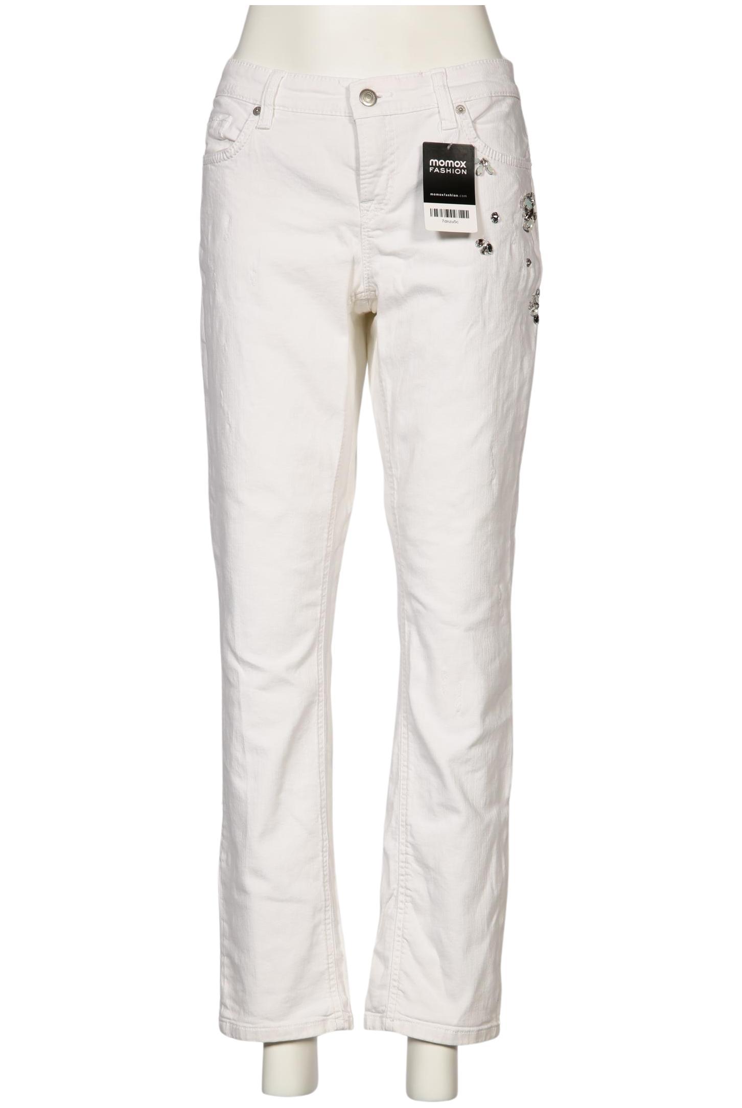 

Cambio Damen Jeans, weiß, Gr. 38