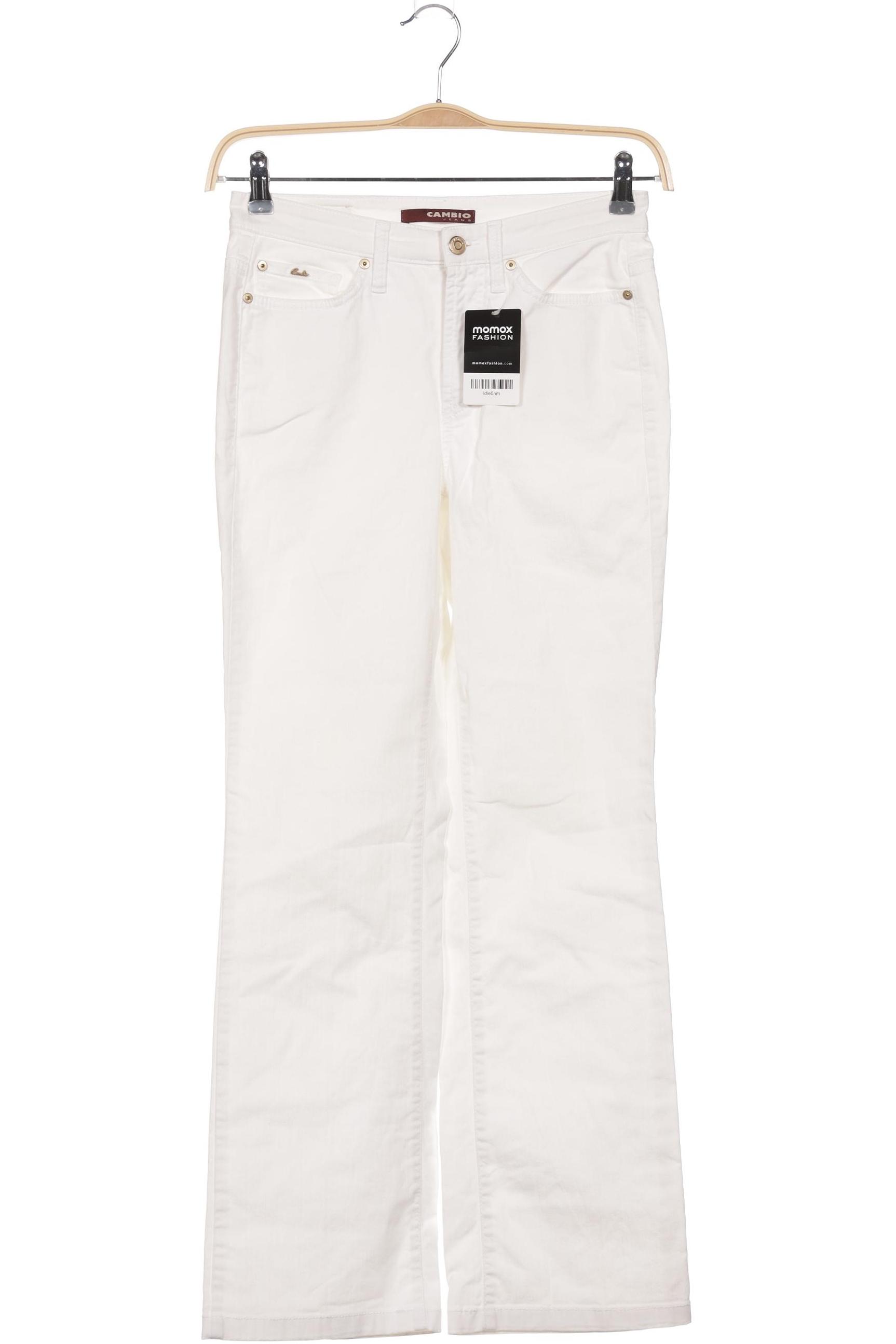 

Cambio Damen Jeans, weiß, Gr. 36