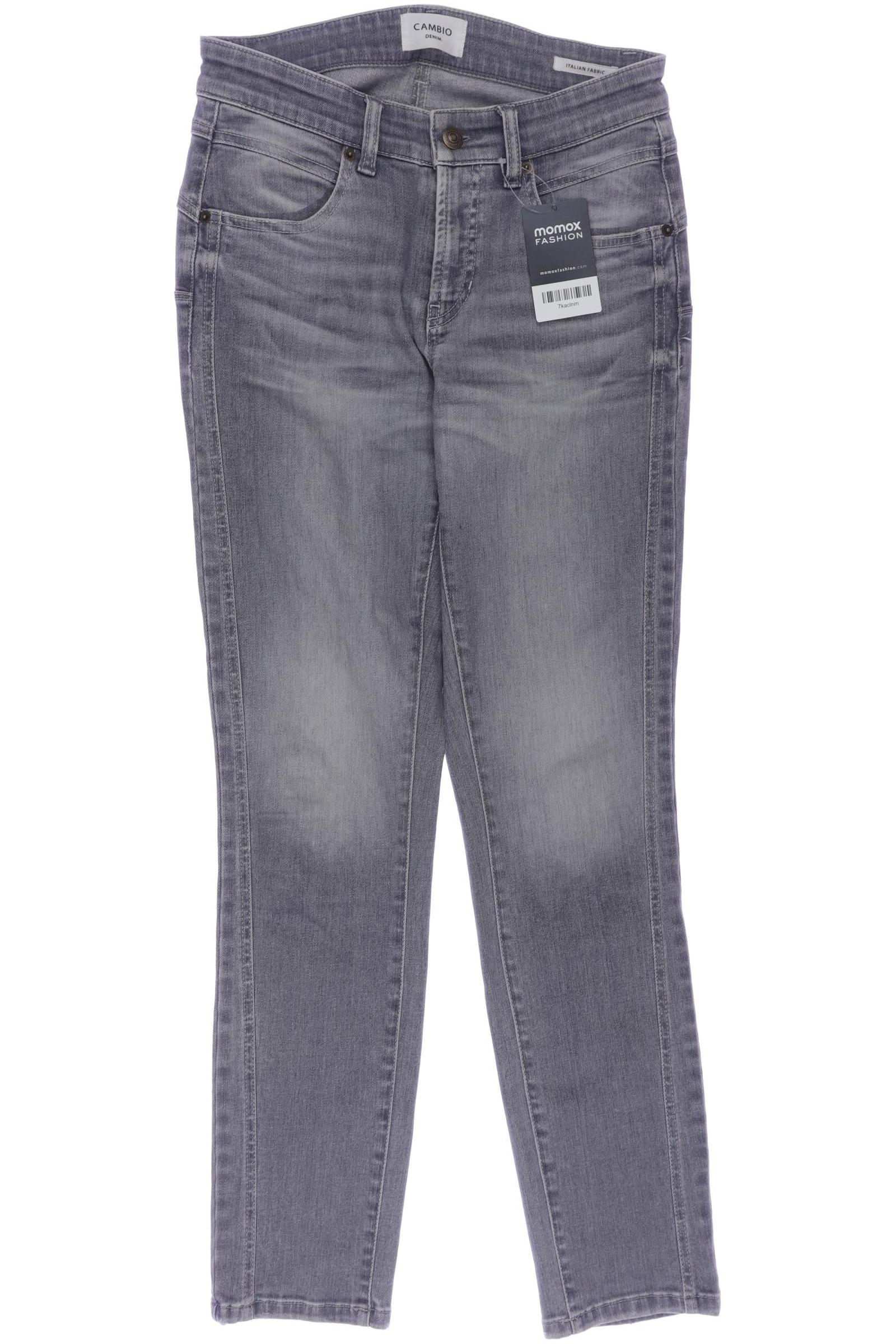 

Cambio Damen Jeans, grau, Gr. 26