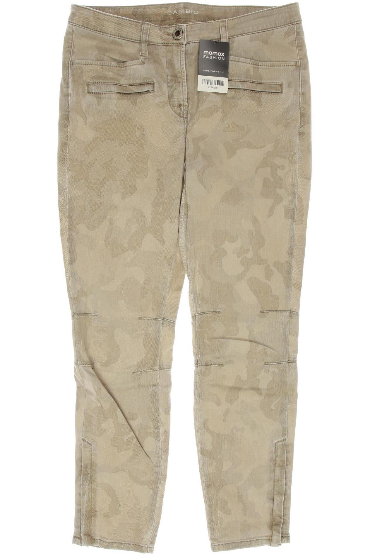 

Cambio Damen Jeans, beige, Gr. 38