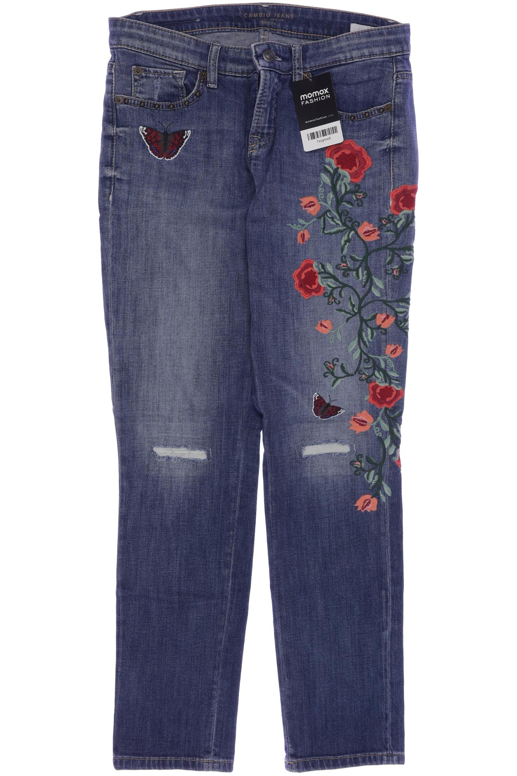 

Cambio Damen Jeans, blau, Gr. 34